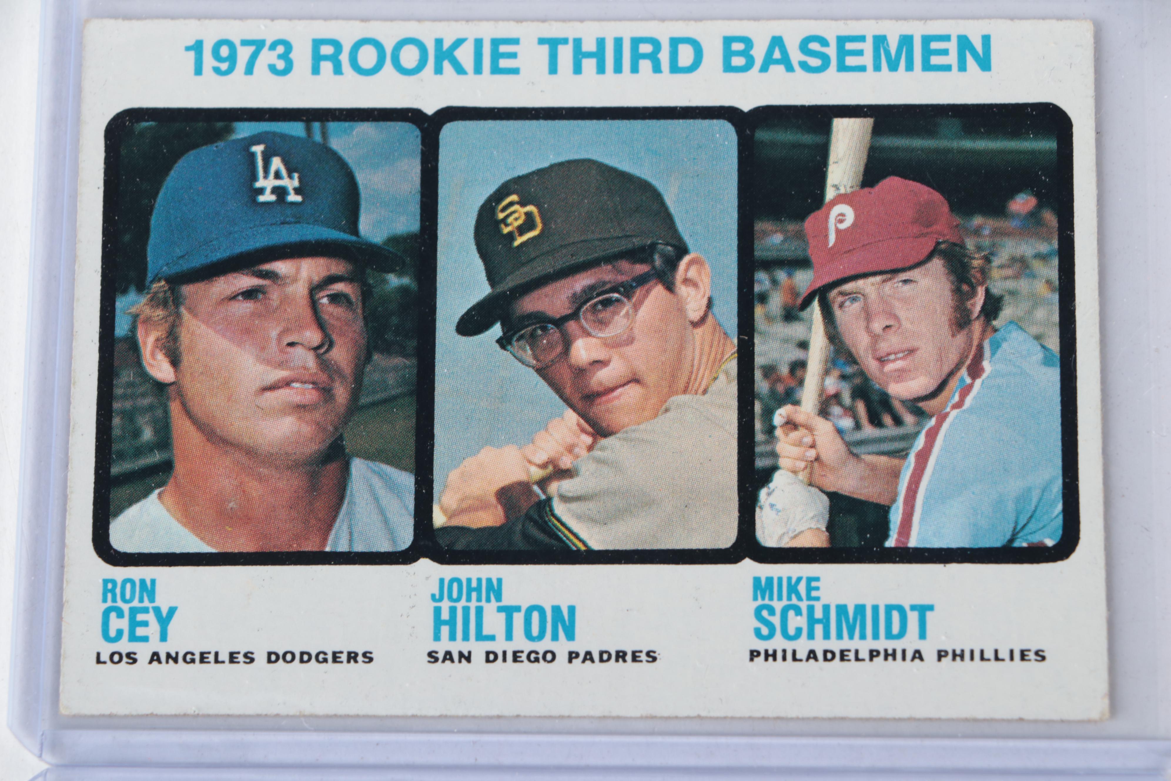 1973 Topps Mike Schmidt Rookie Cards, Philadelphia Phillies