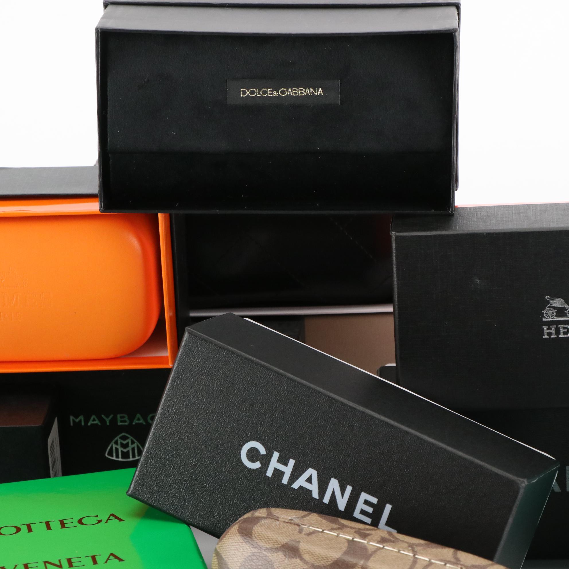 Designer Eyeglass Cases, Retail Boxes, & More Featuring Dior, Gucci, and Chanel