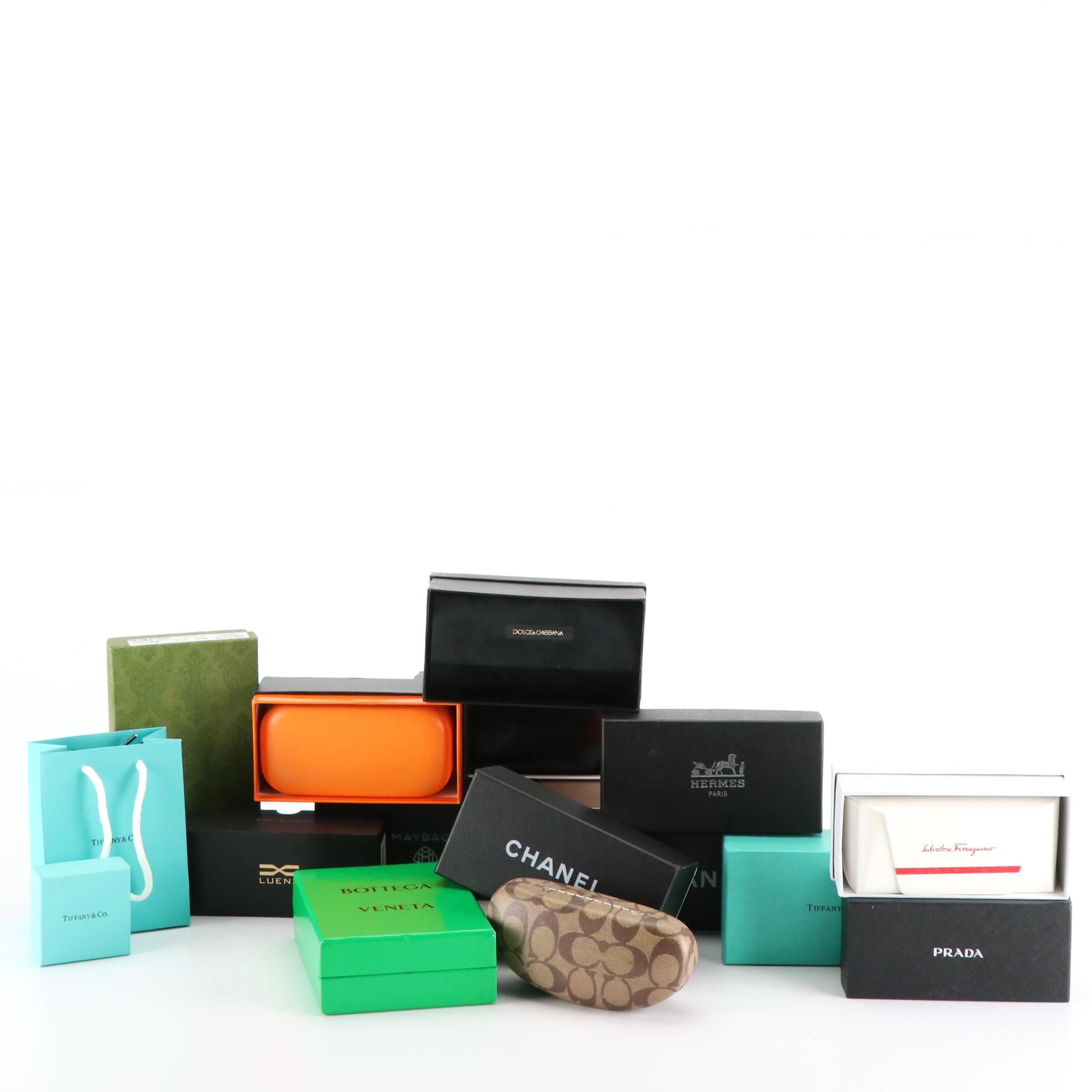 Designer Eyeglass Cases, Retail Boxes, & More Featuring Dior, Gucci, and Chanel