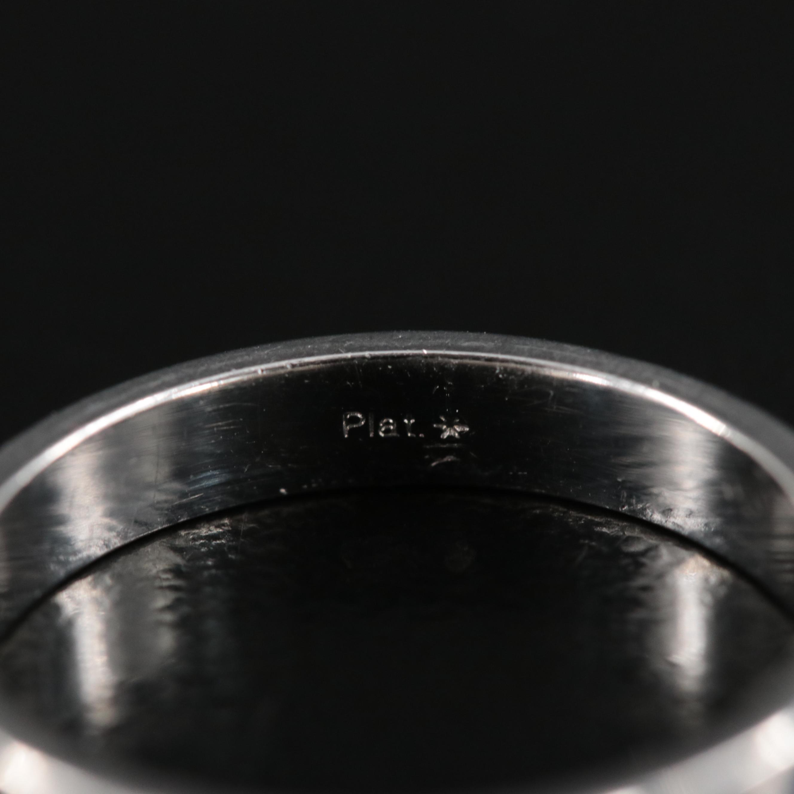 Platinum Square Edge Band