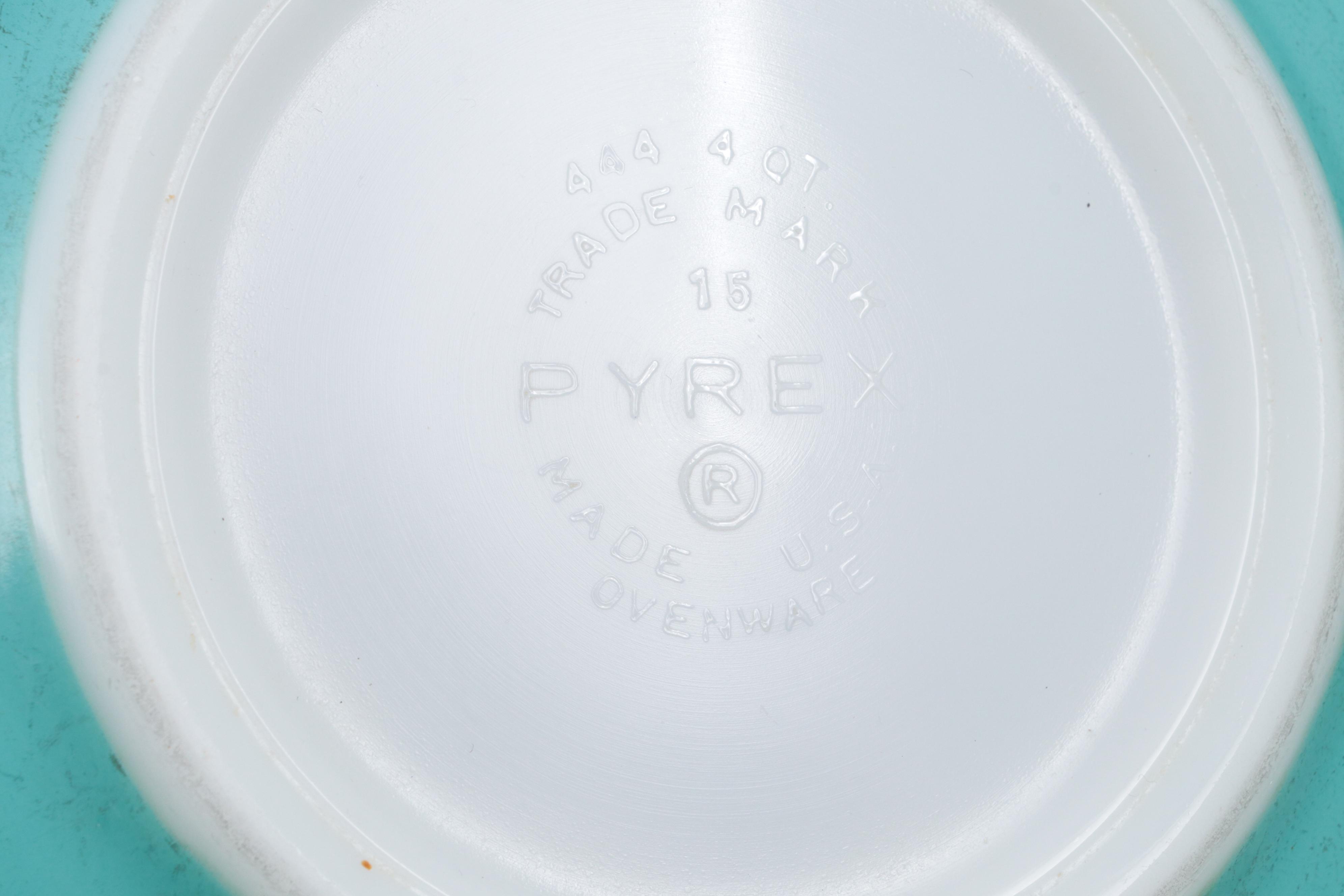 Pyrex "Butterprint" Cinderella Bowl with Pyrex Pitcher and Cake Stand