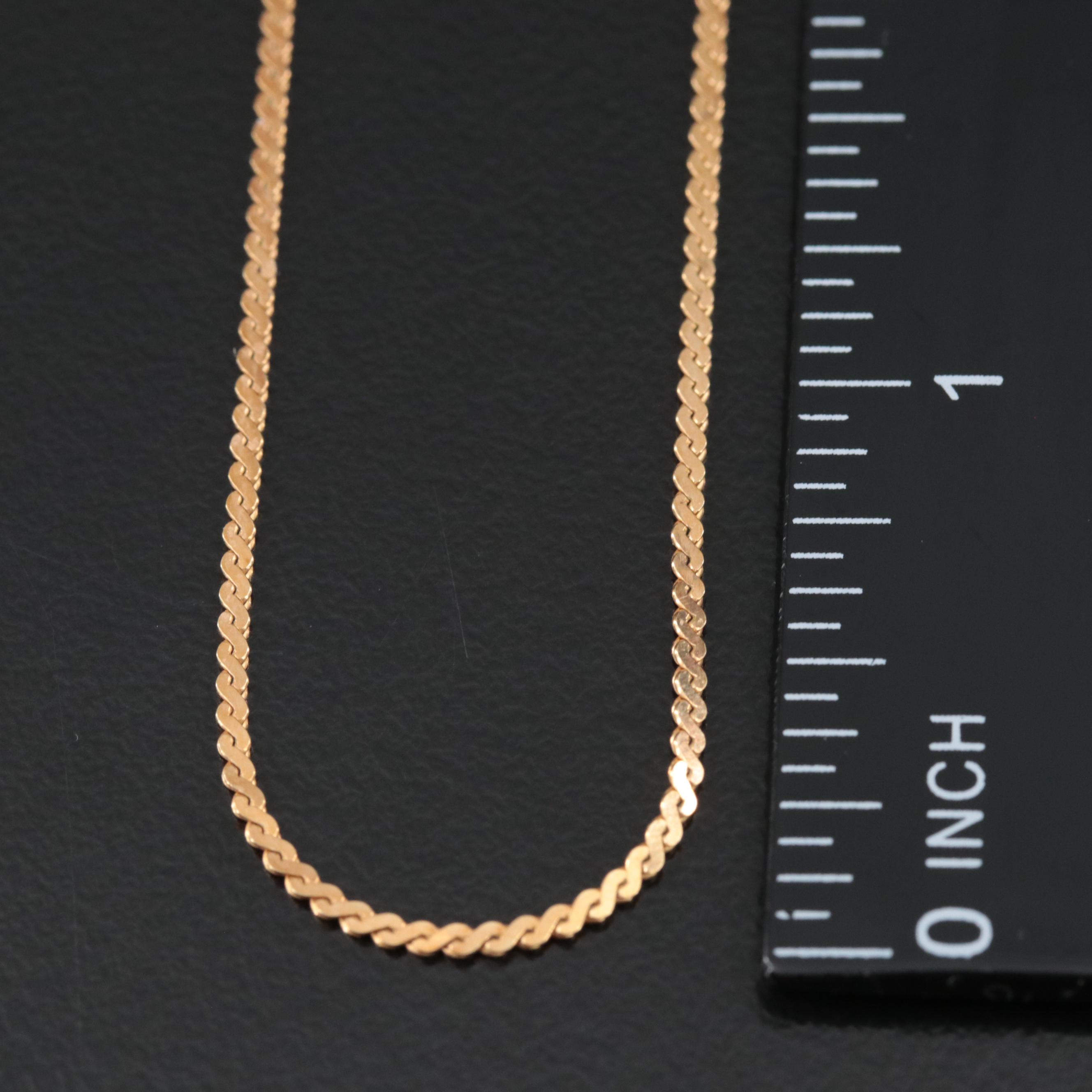 Italian 14K Chain Necklace