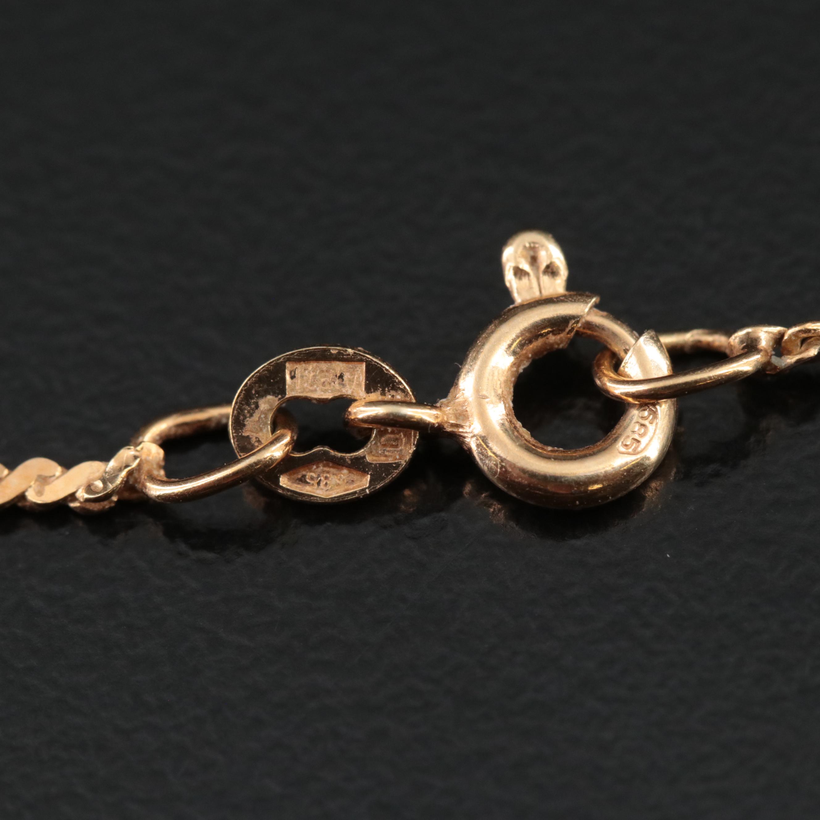 Italian 14K Chain Necklace