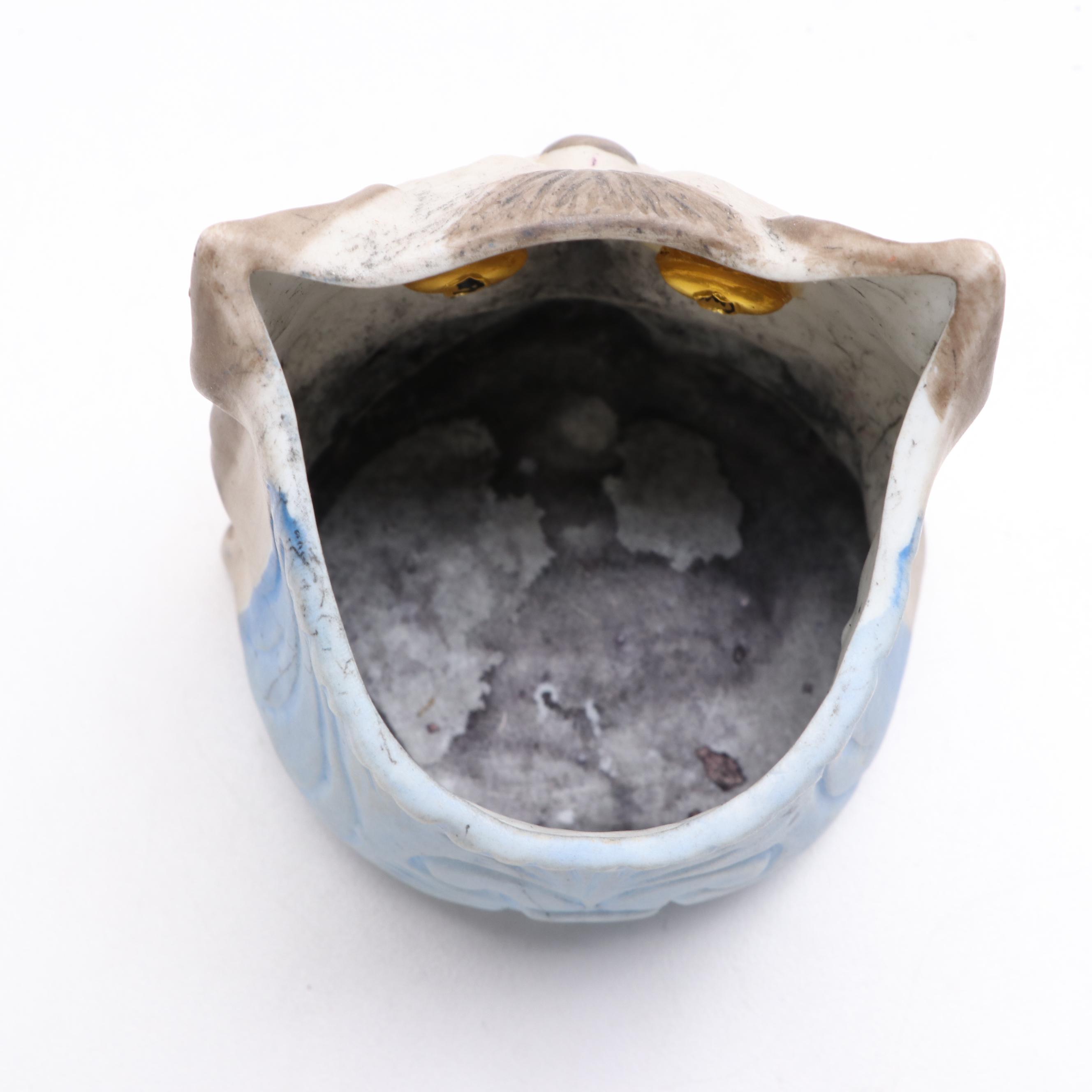 Terry Johnson Art Pottery Terracotta Tile with Other Cat Themed Décor