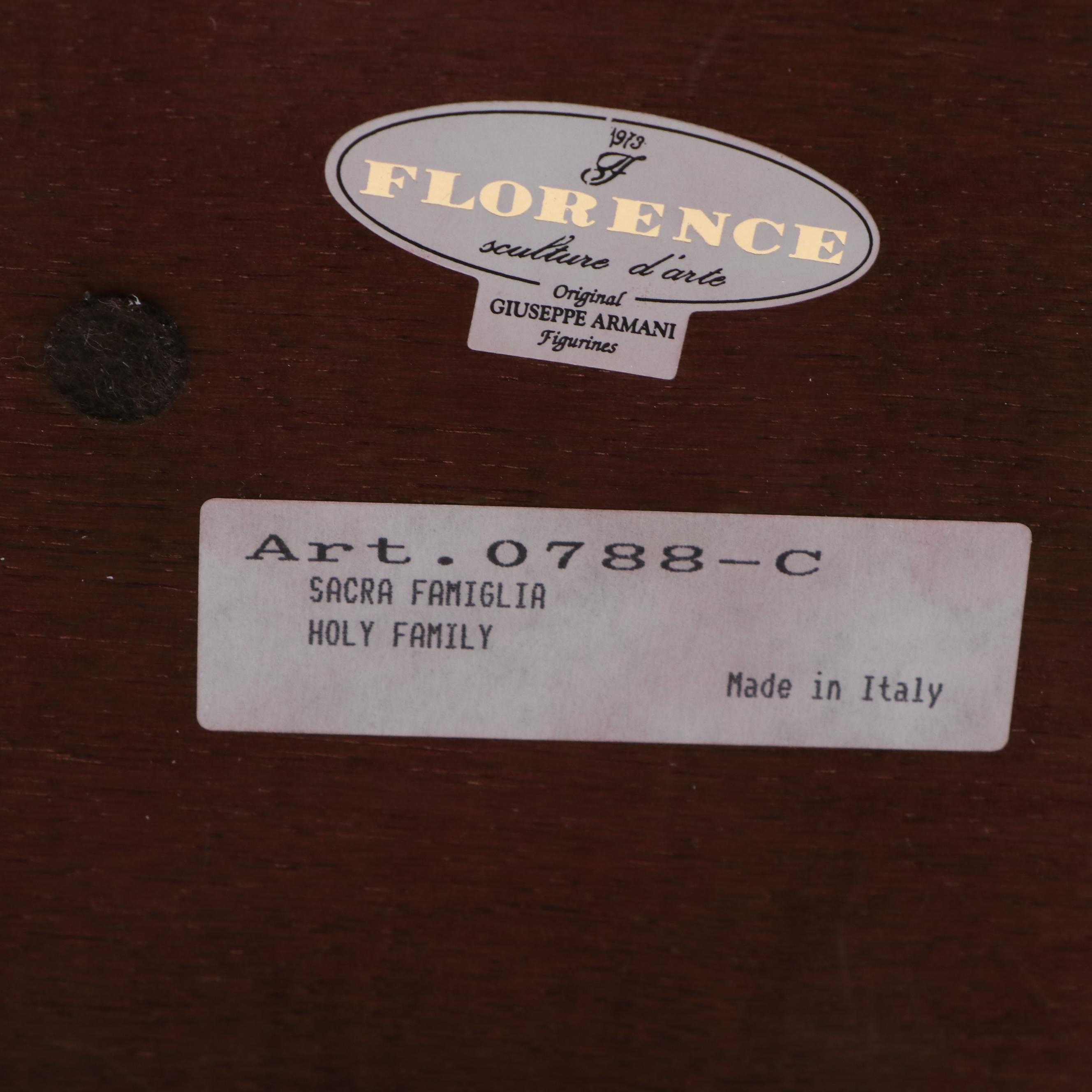 Giuseppe Armani "The Holy Family" Limited Edition Porcelain Figurine