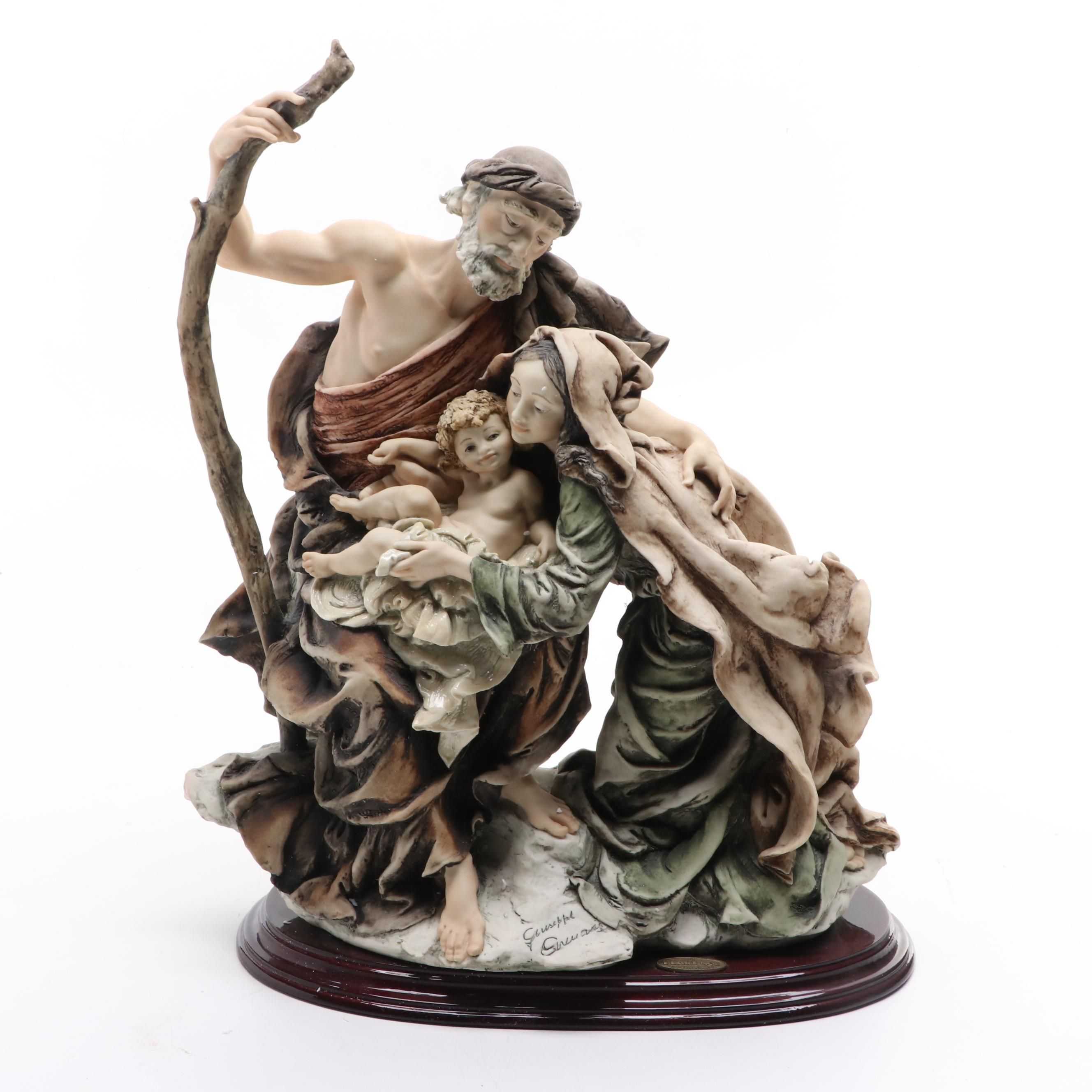 Giuseppe Armani "The Holy Family" Limited Edition Porcelain Figurine