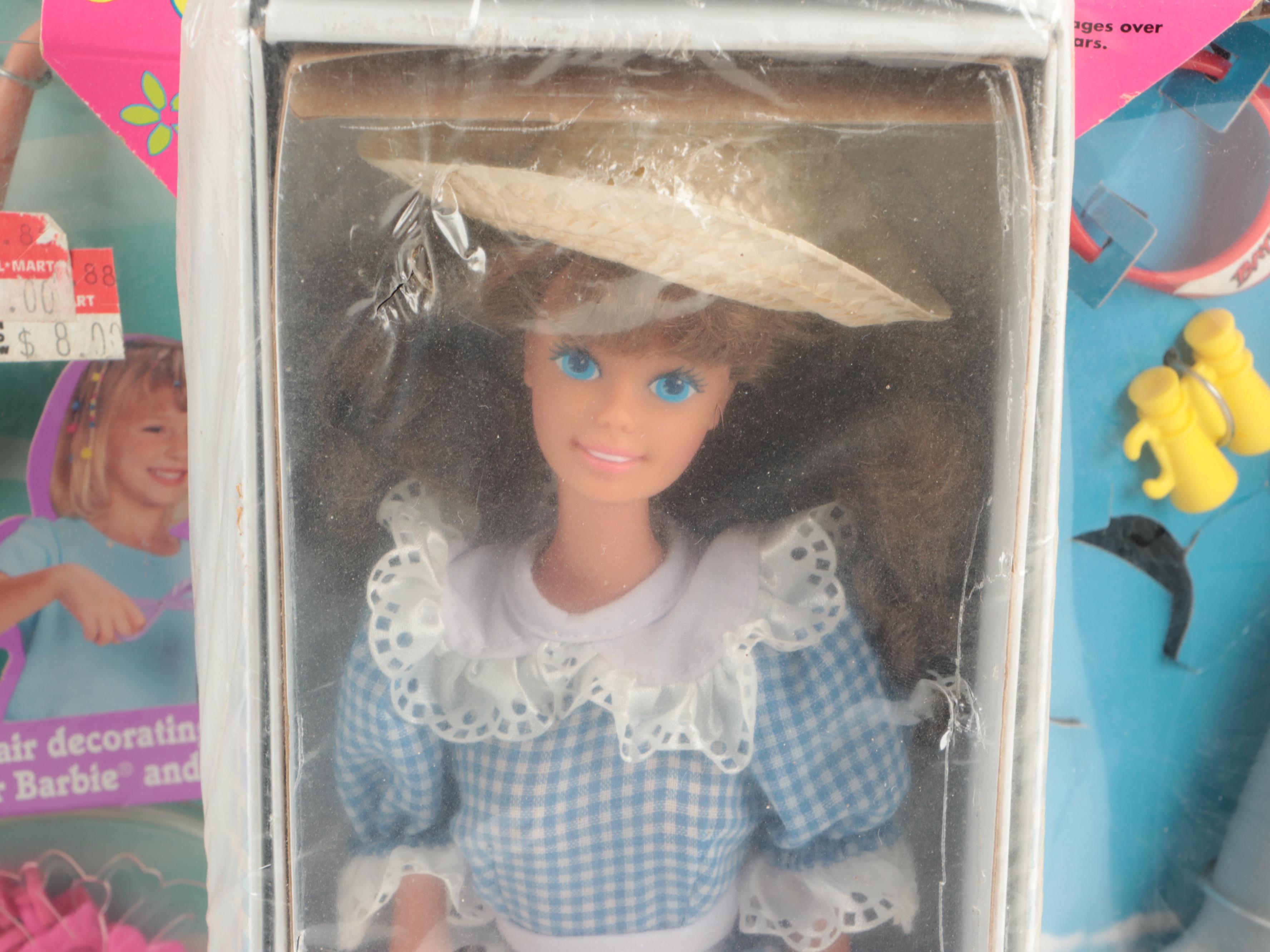 Mattel Barbie "Locket Surprise Kayla", "Baywatch" and More Dolls