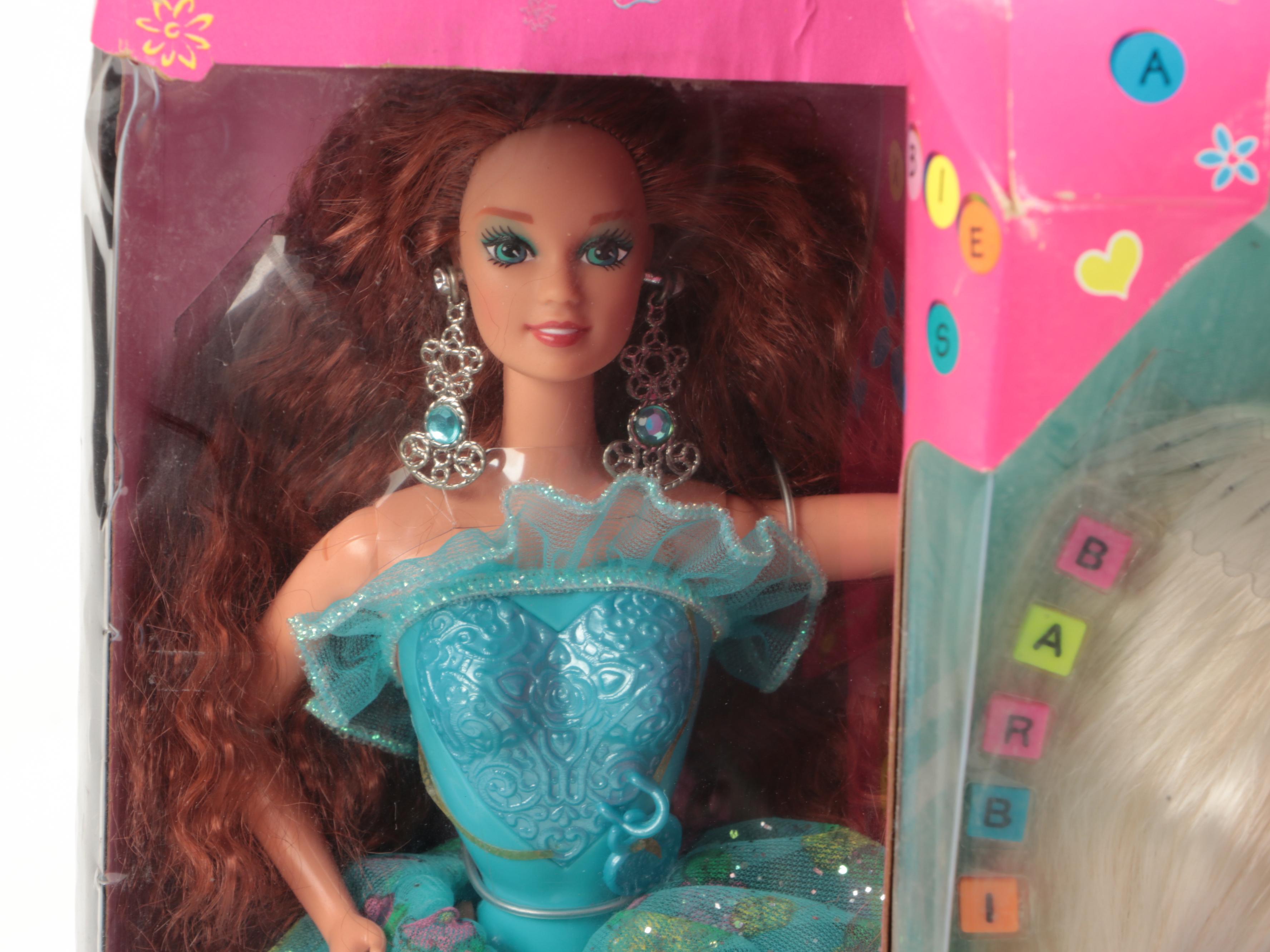 Mattel Barbie "Locket Surprise Kayla", "Baywatch" and More Dolls