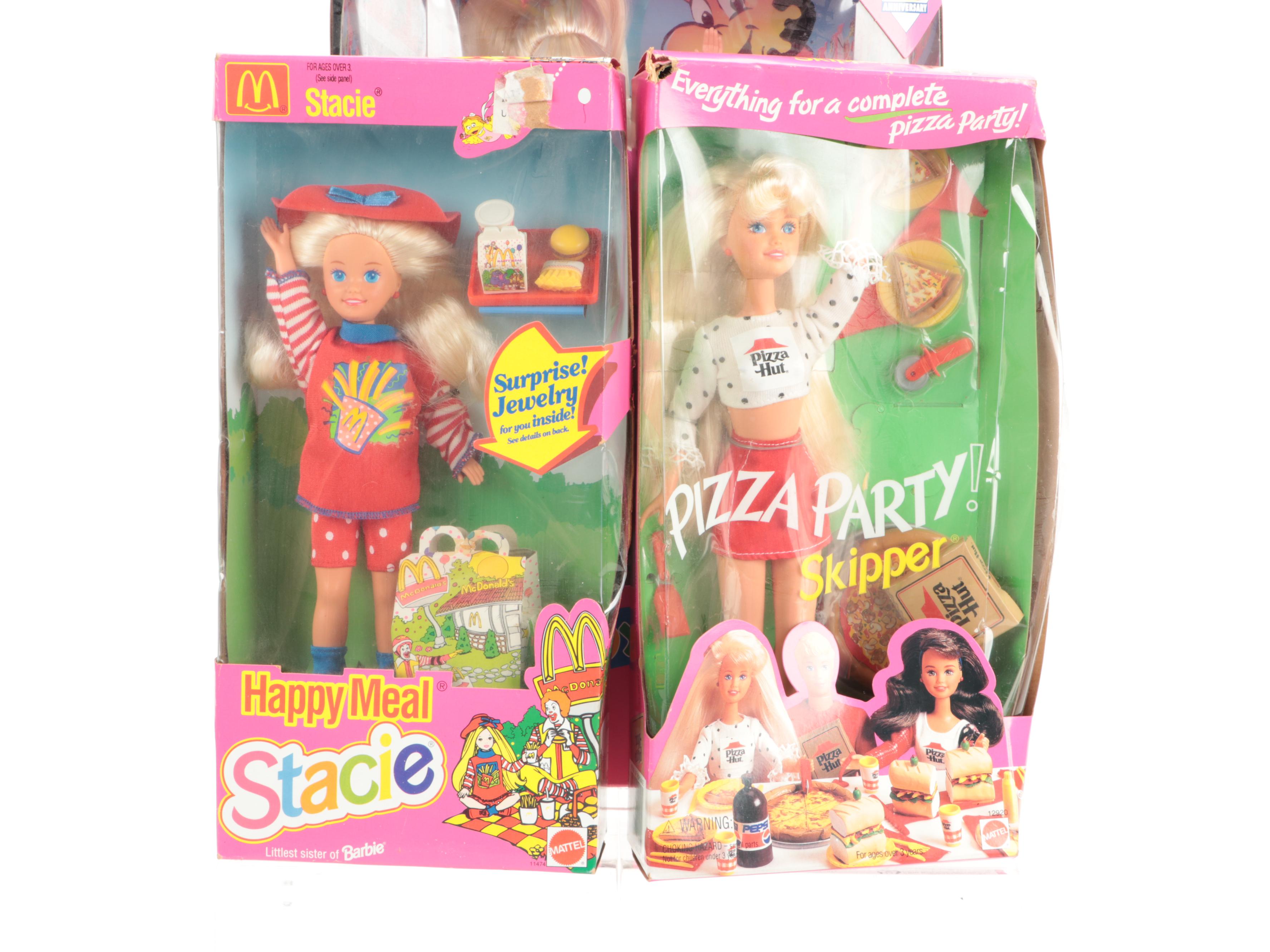 Mattel Barbie "Locket Surprise Kayla", "Baywatch" and More Dolls