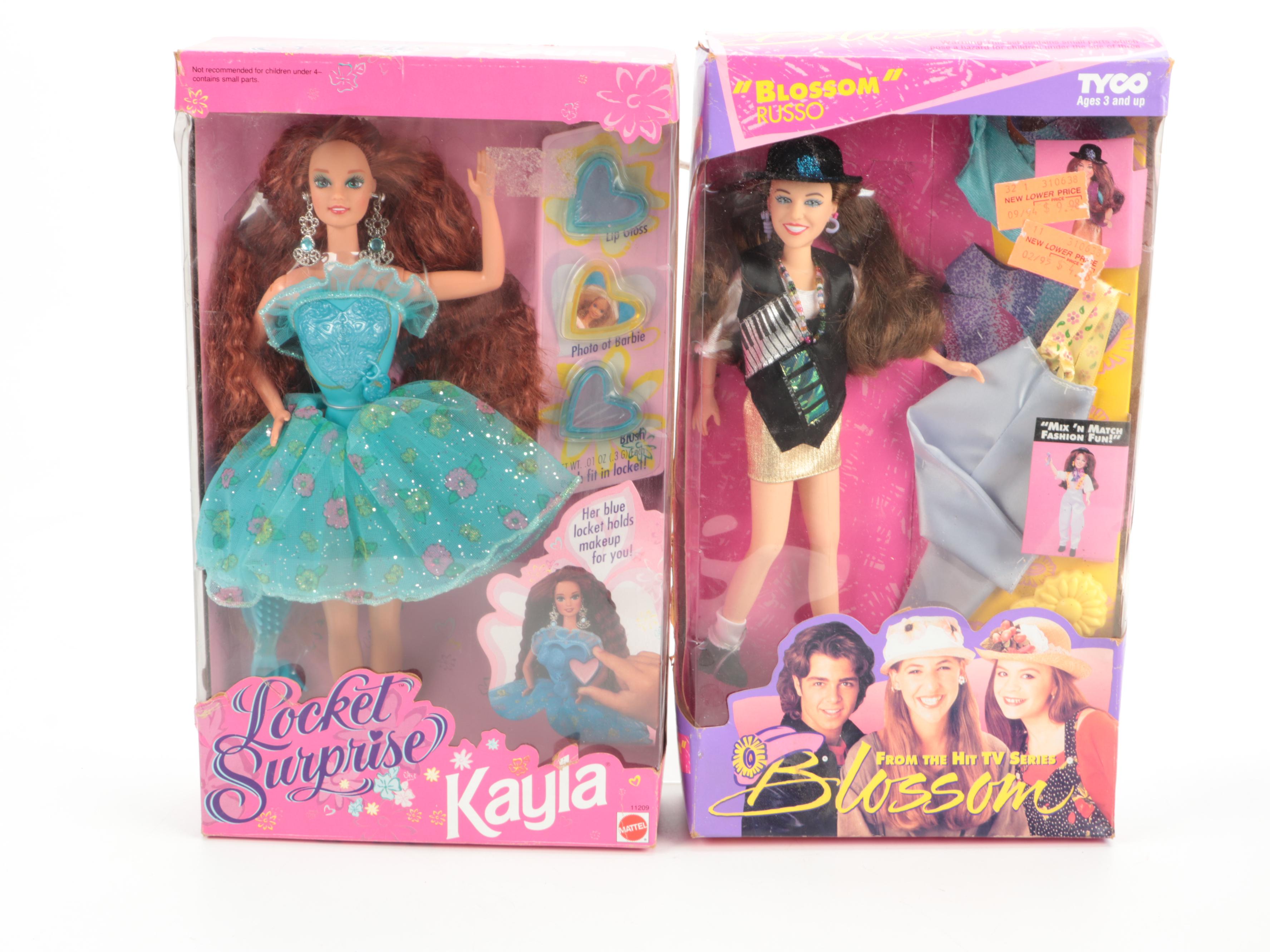 Mattel Barbie "Locket Surprise Kayla", "Baywatch" and More Dolls