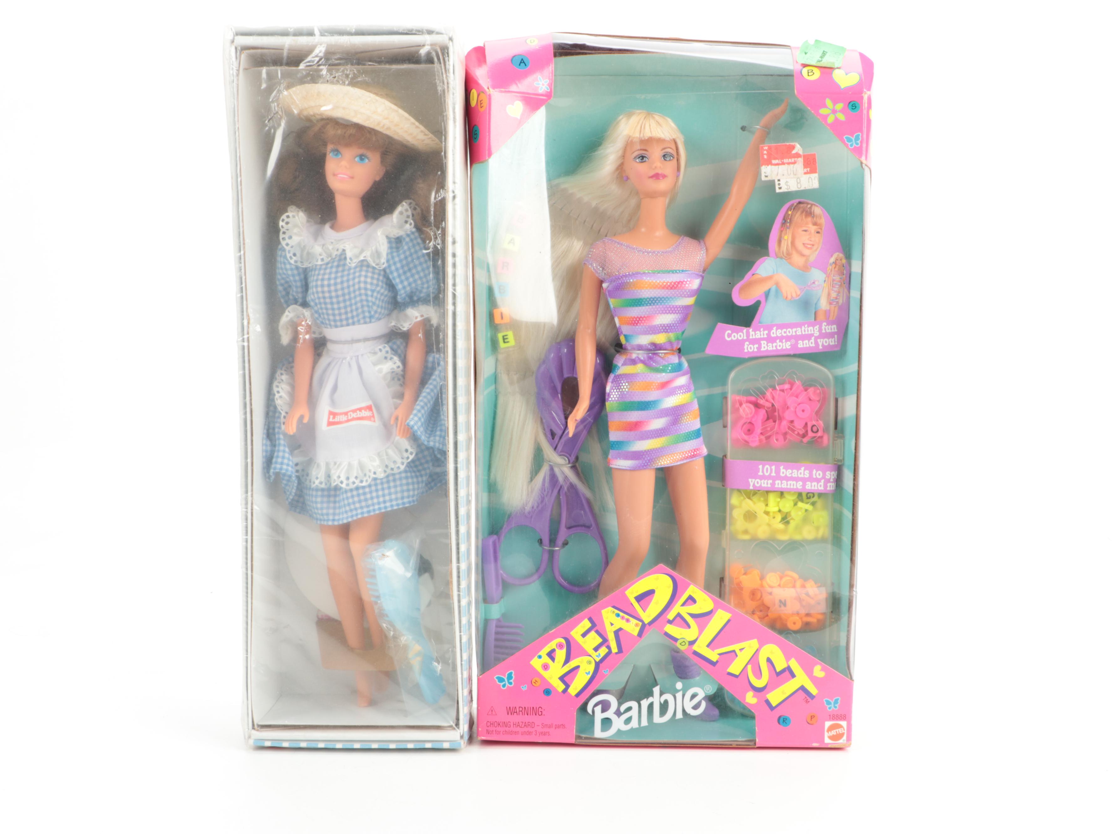 Mattel Barbie "Locket Surprise Kayla", "Baywatch" and More Dolls