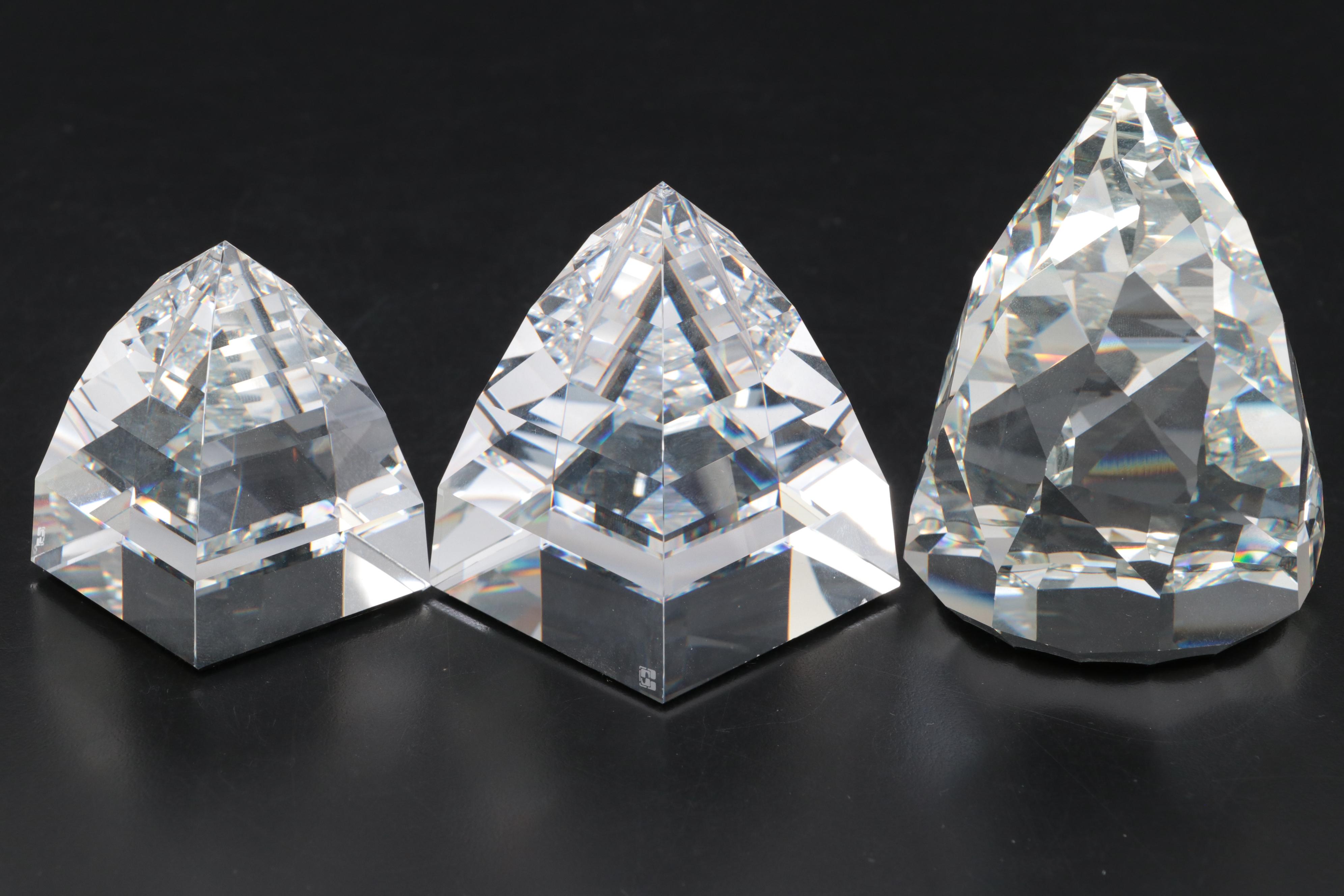 Swarovski Crystal Paperweights
