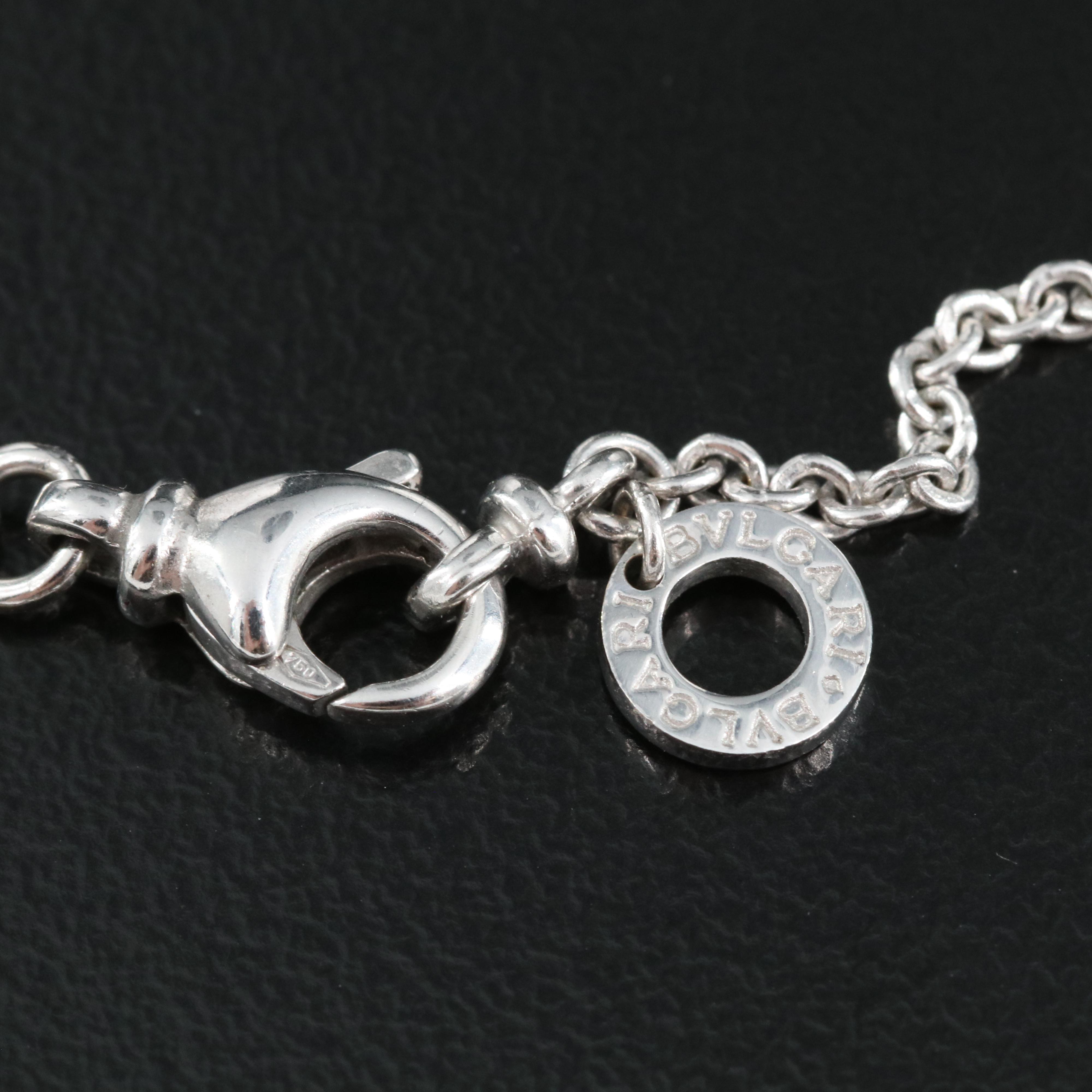 Bulgari BVLGARI 18K 0.20 CTW Diamond Greek Cross Necklace