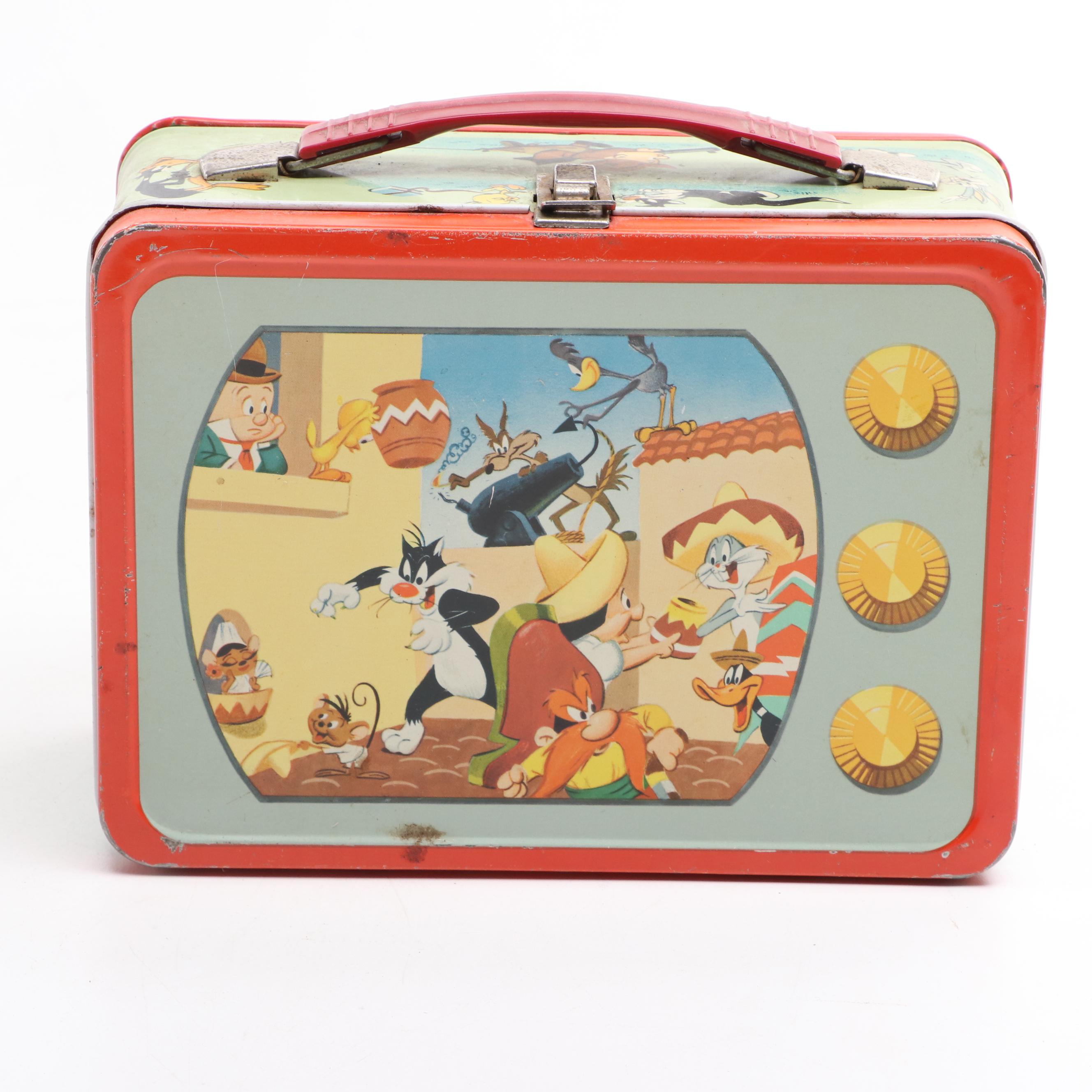 Warner Bros "Looney Tunes Cartoon TV" Lunchbox, 1959
