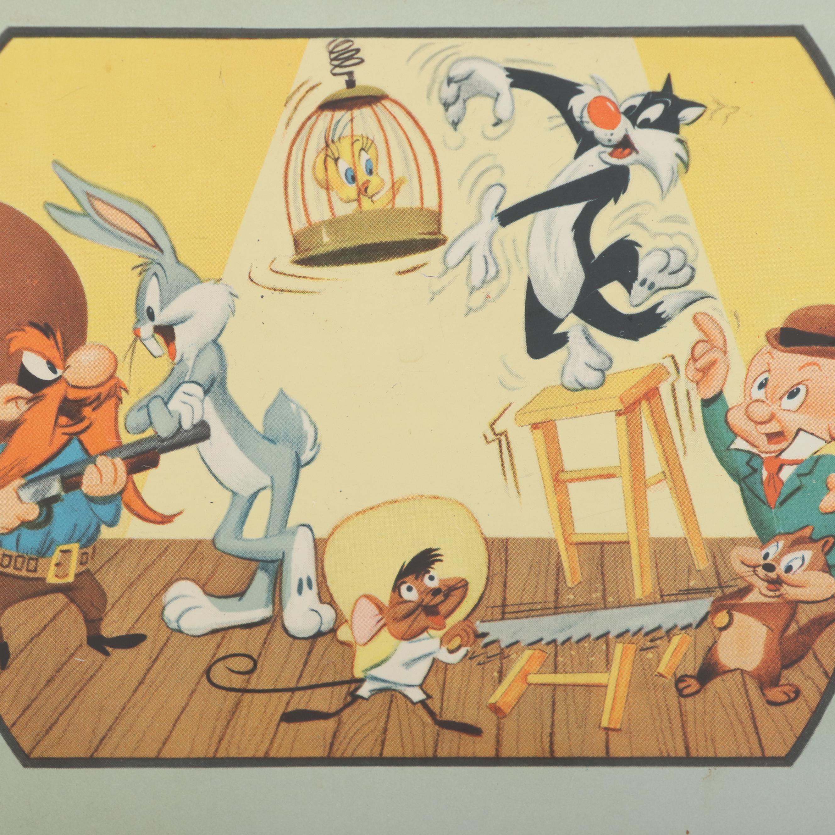 Warner Bros "Looney Tunes Cartoon TV" Lunchbox, 1959