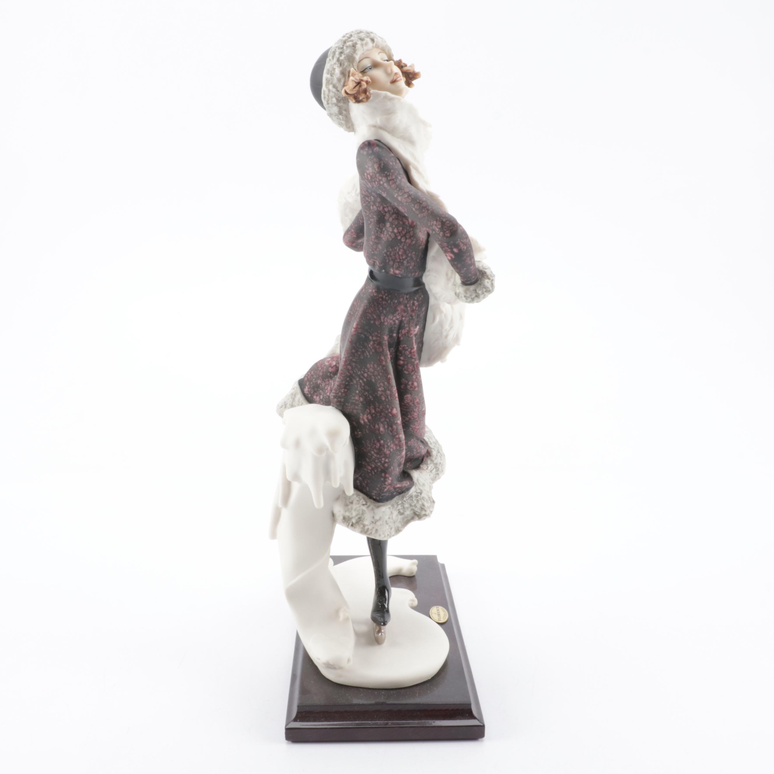 Giuseppe Armani "Skating Girl - Winter" Porcelain Figurine