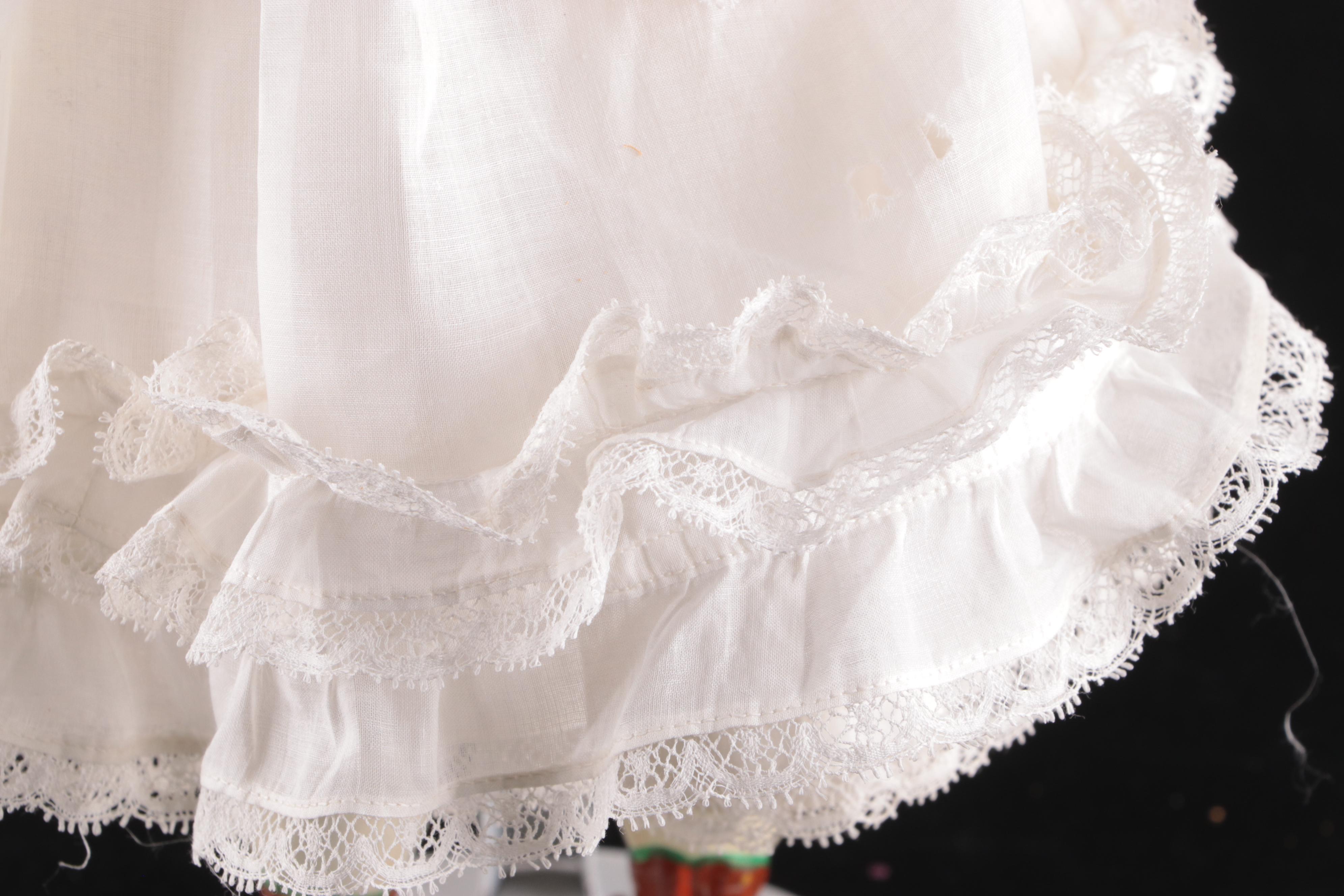 Wax Over Composition Doll in Case, Mid to Late 19th Century