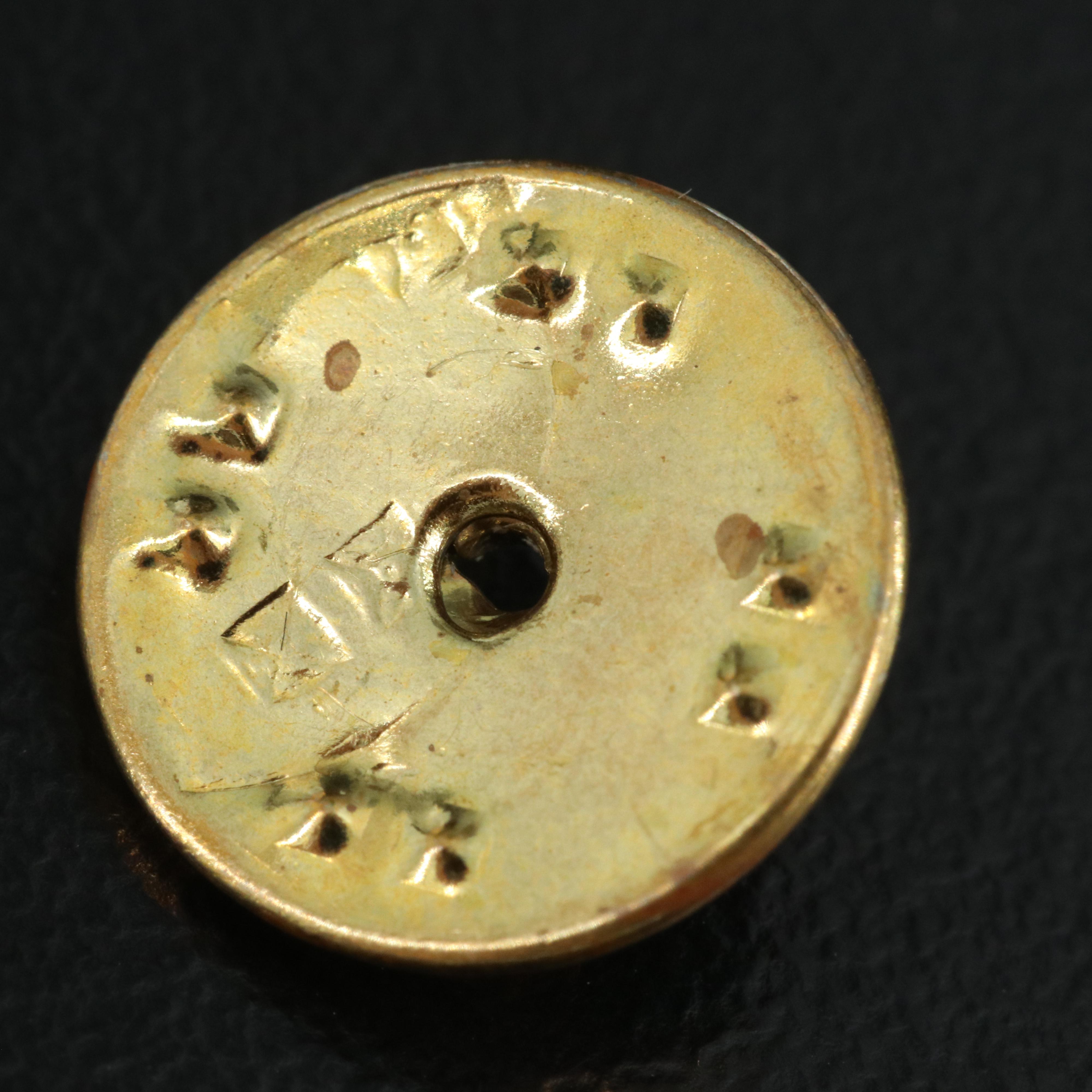 Louis Vuitton "LV Cup" Enamel Yacht Racing Lapel Pin