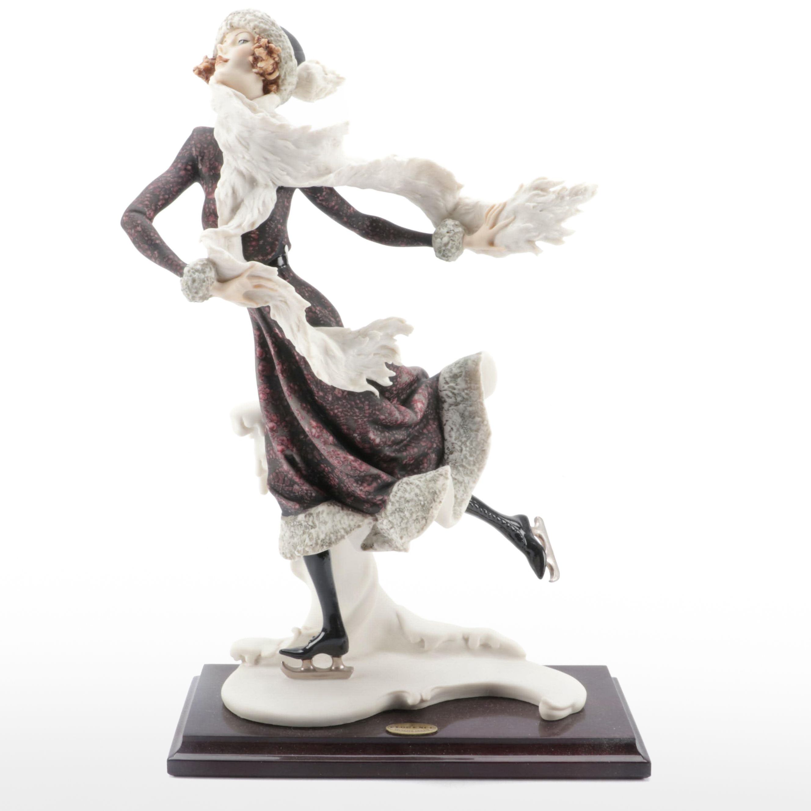 Giuseppe Armani "Skating Girl - Winter" Porcelain Figurine