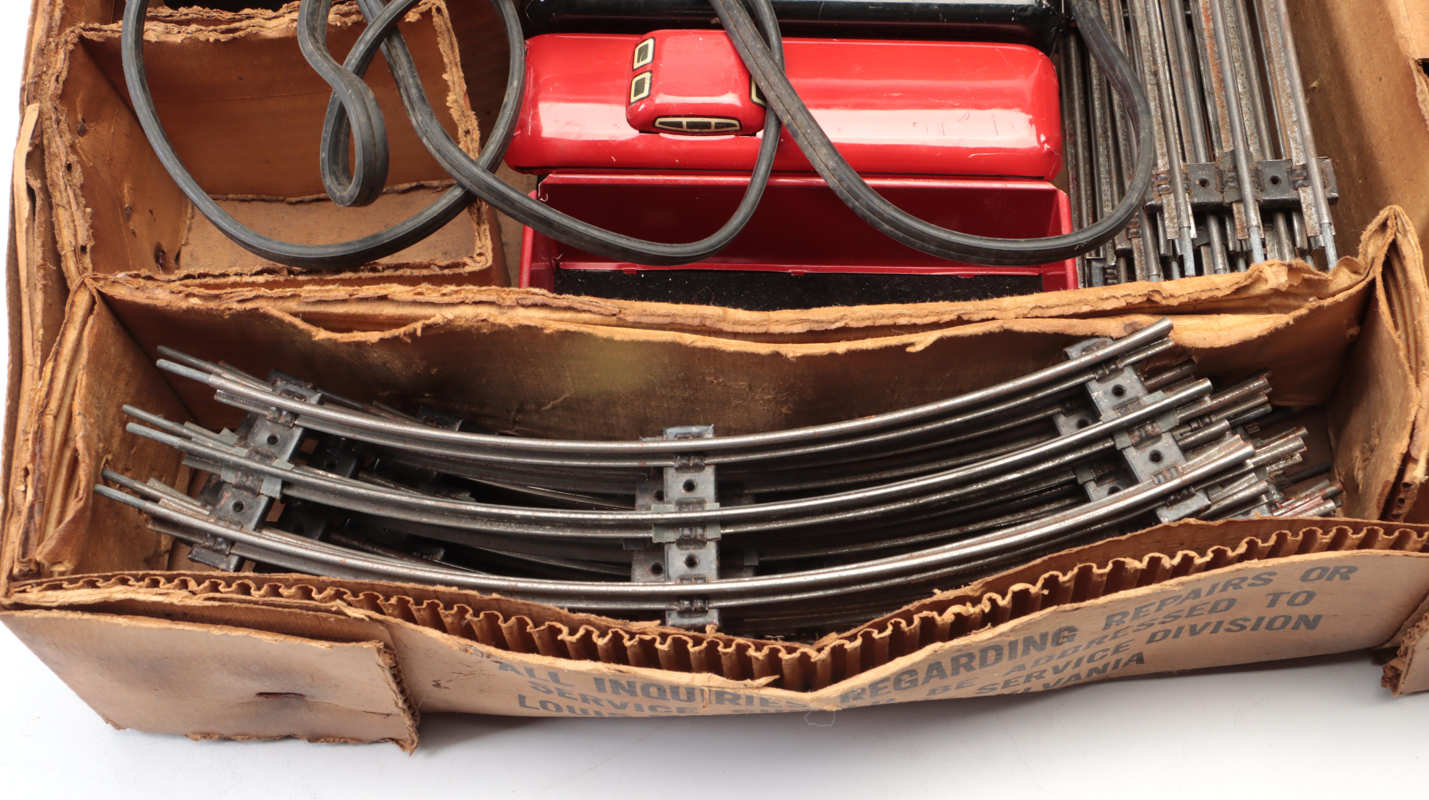 Louis Marx and Co. "Stream Line" Electric Train Set In Box