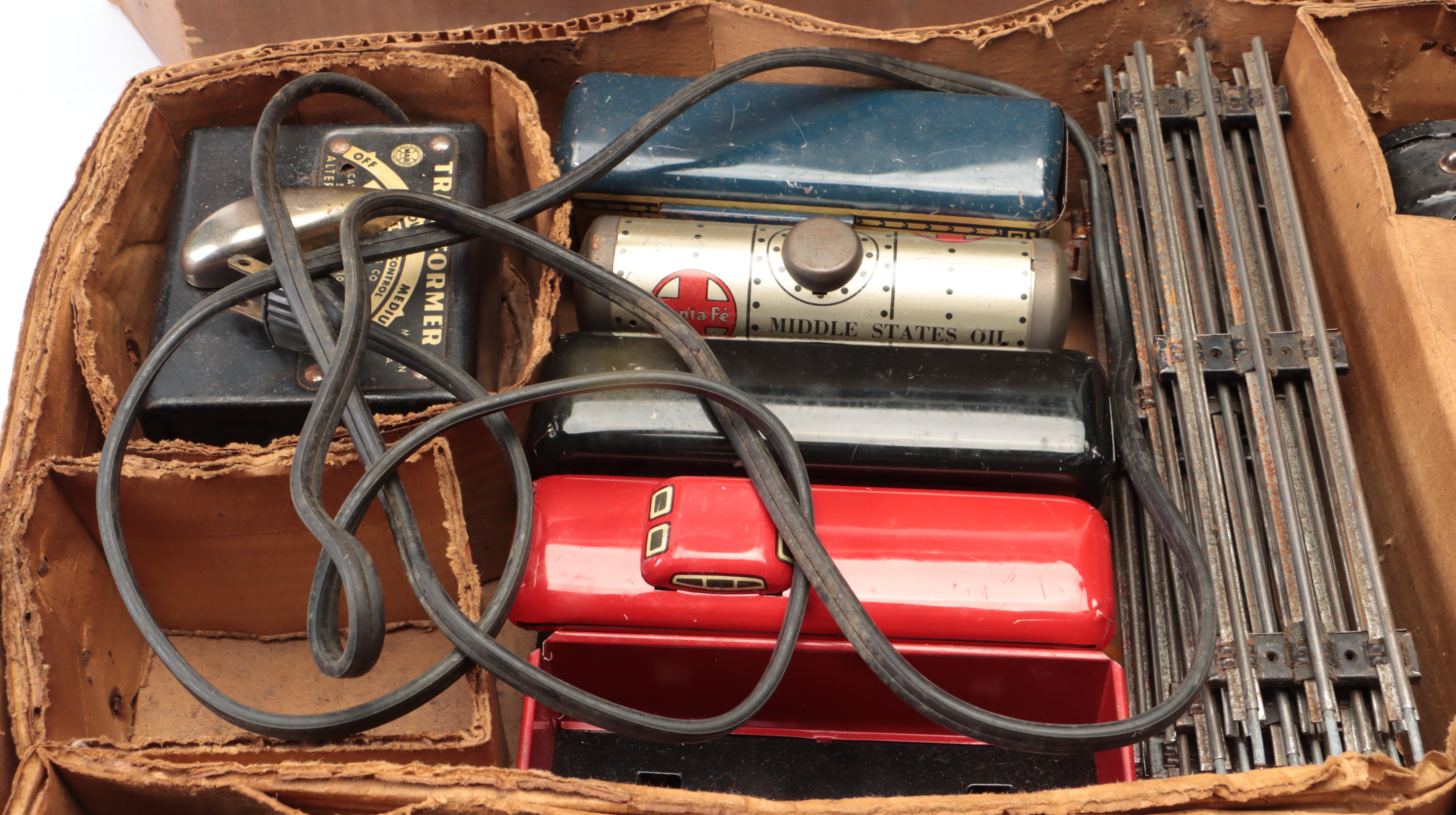 Louis Marx and Co. "Stream Line" Electric Train Set In Box