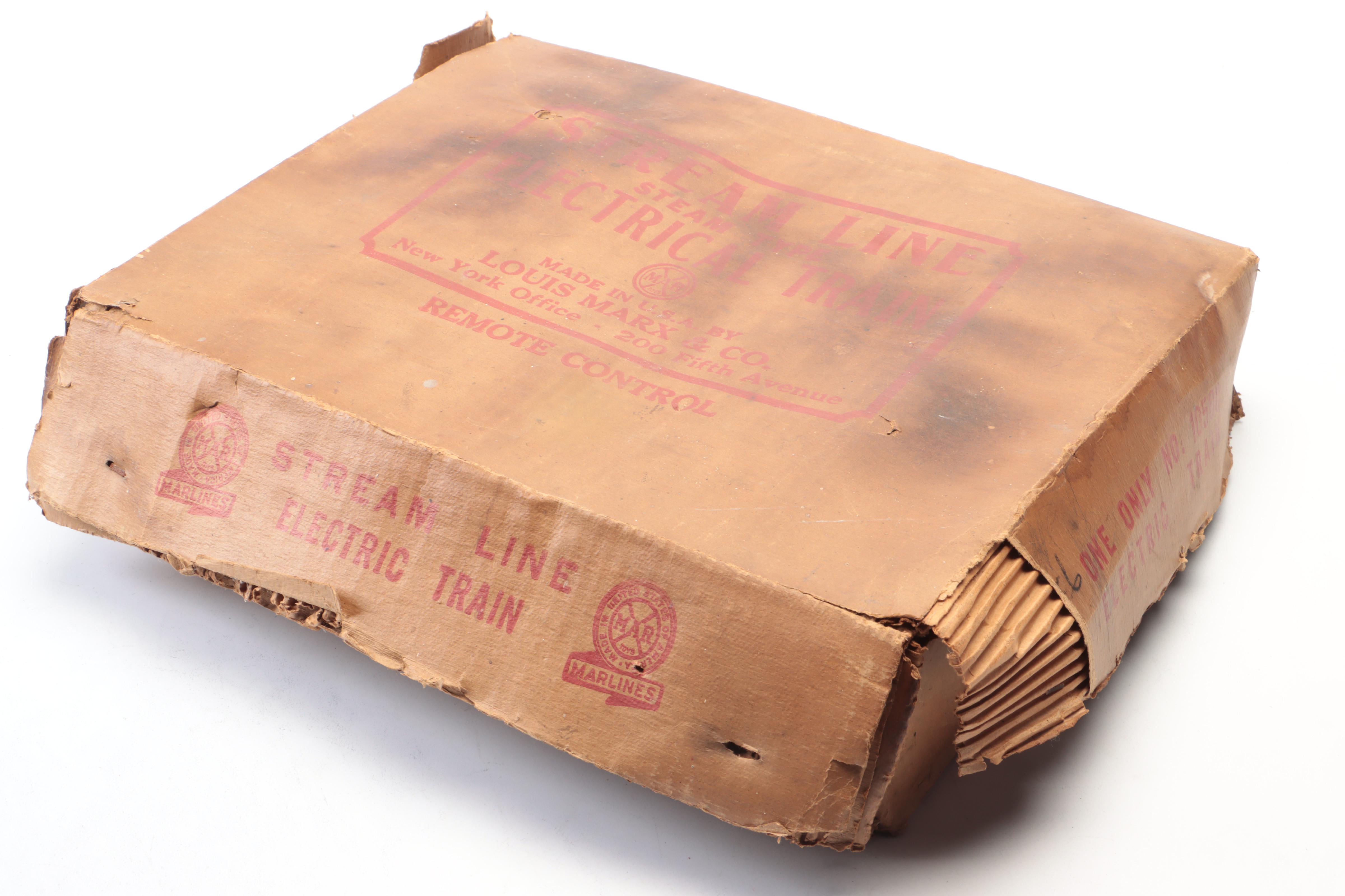 Louis Marx and Co. "Stream Line" Electric Train Set In Box