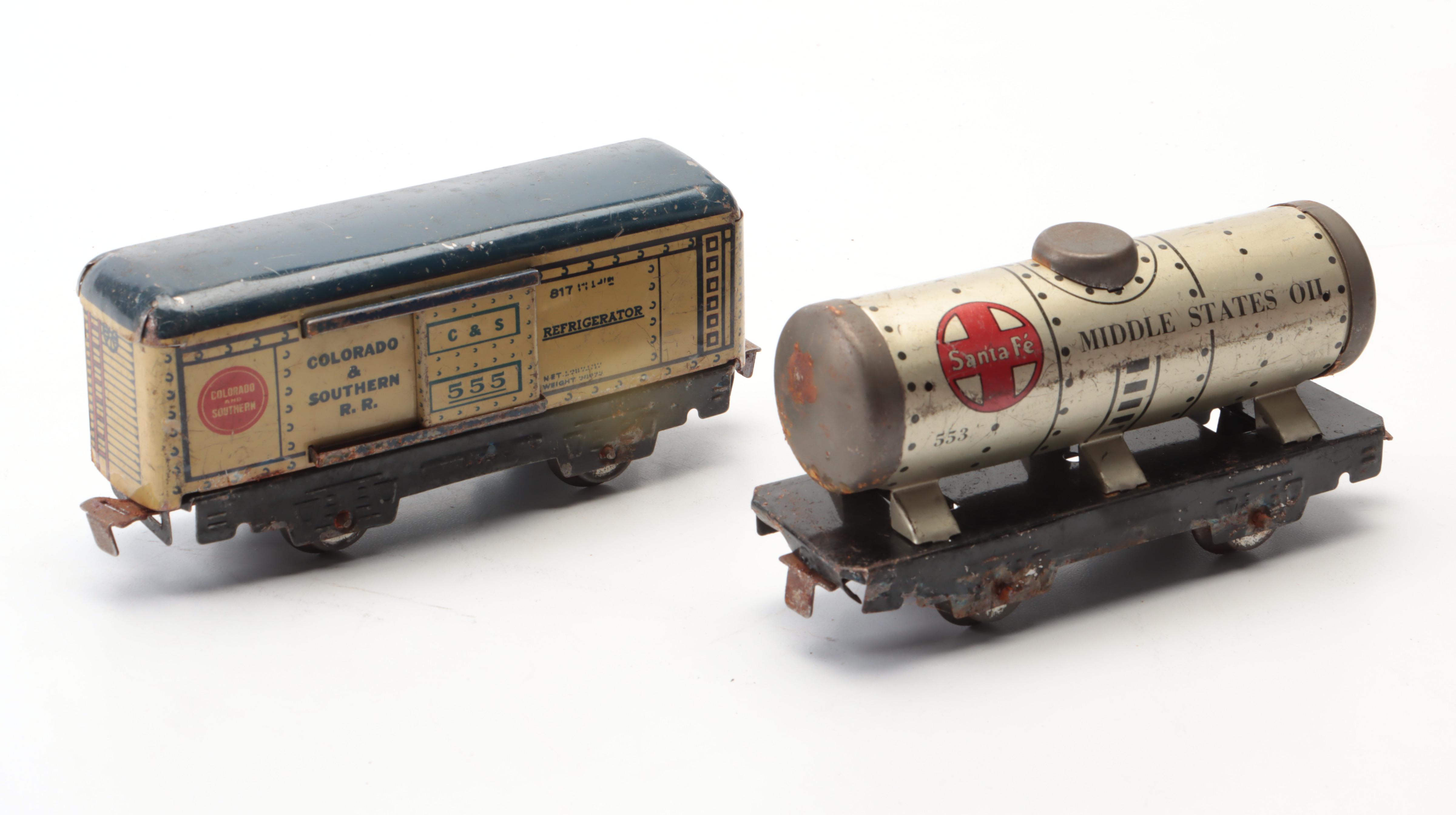 Louis Marx and Co. "Stream Line" Electric Train Set In Box