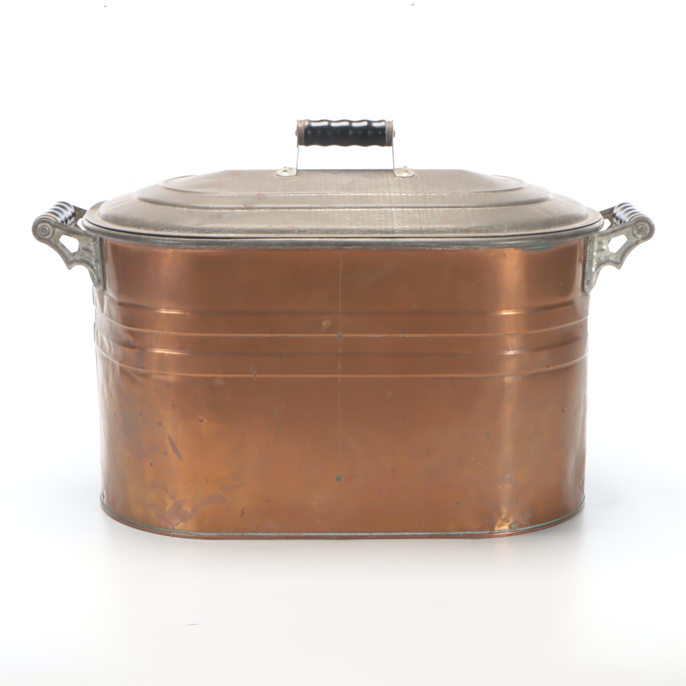 Copper Boiler Tub, Late 19th/ Early 20th Century
