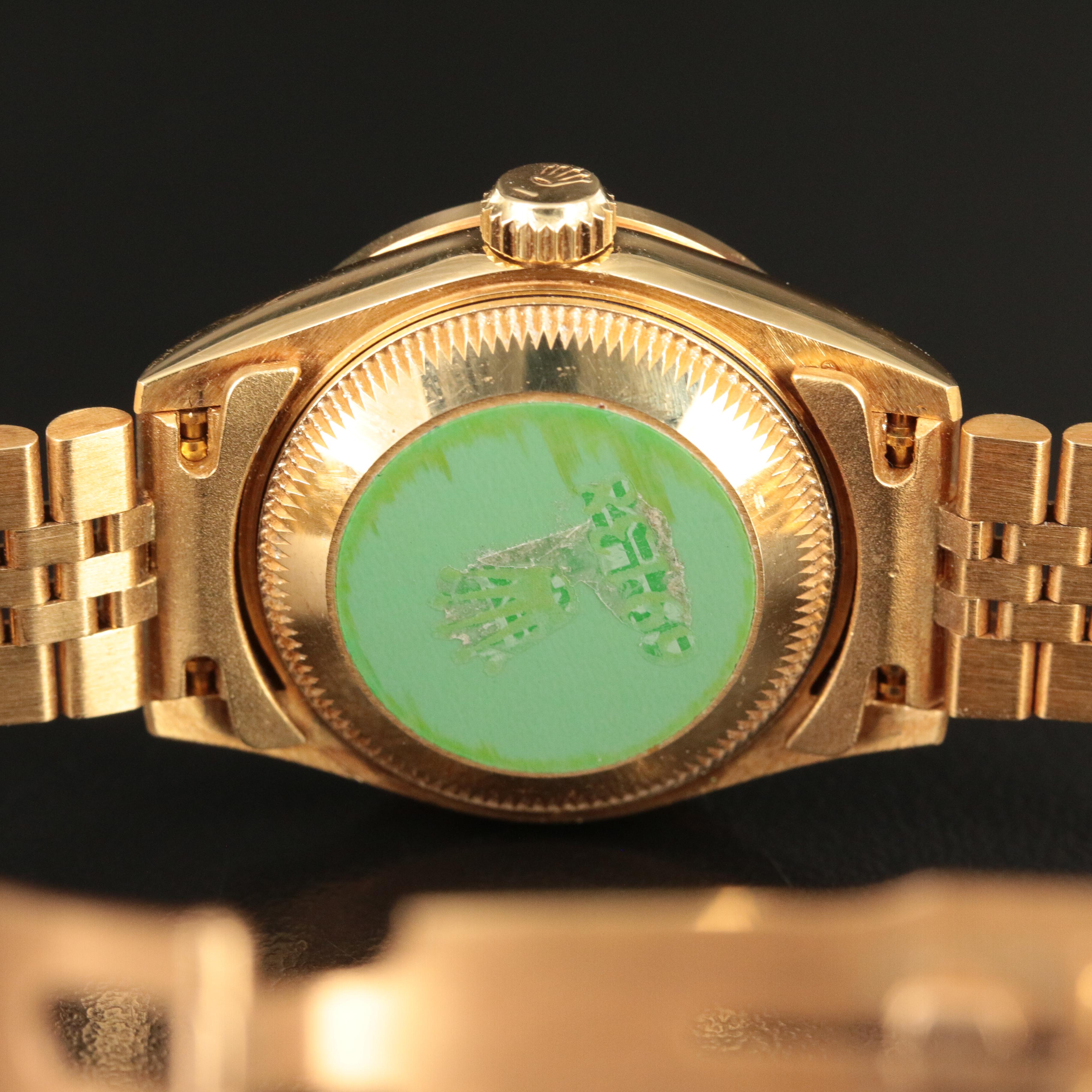 1987 - 88 Rolex Custom Diamond Dial and Bezel Datejust President Watch