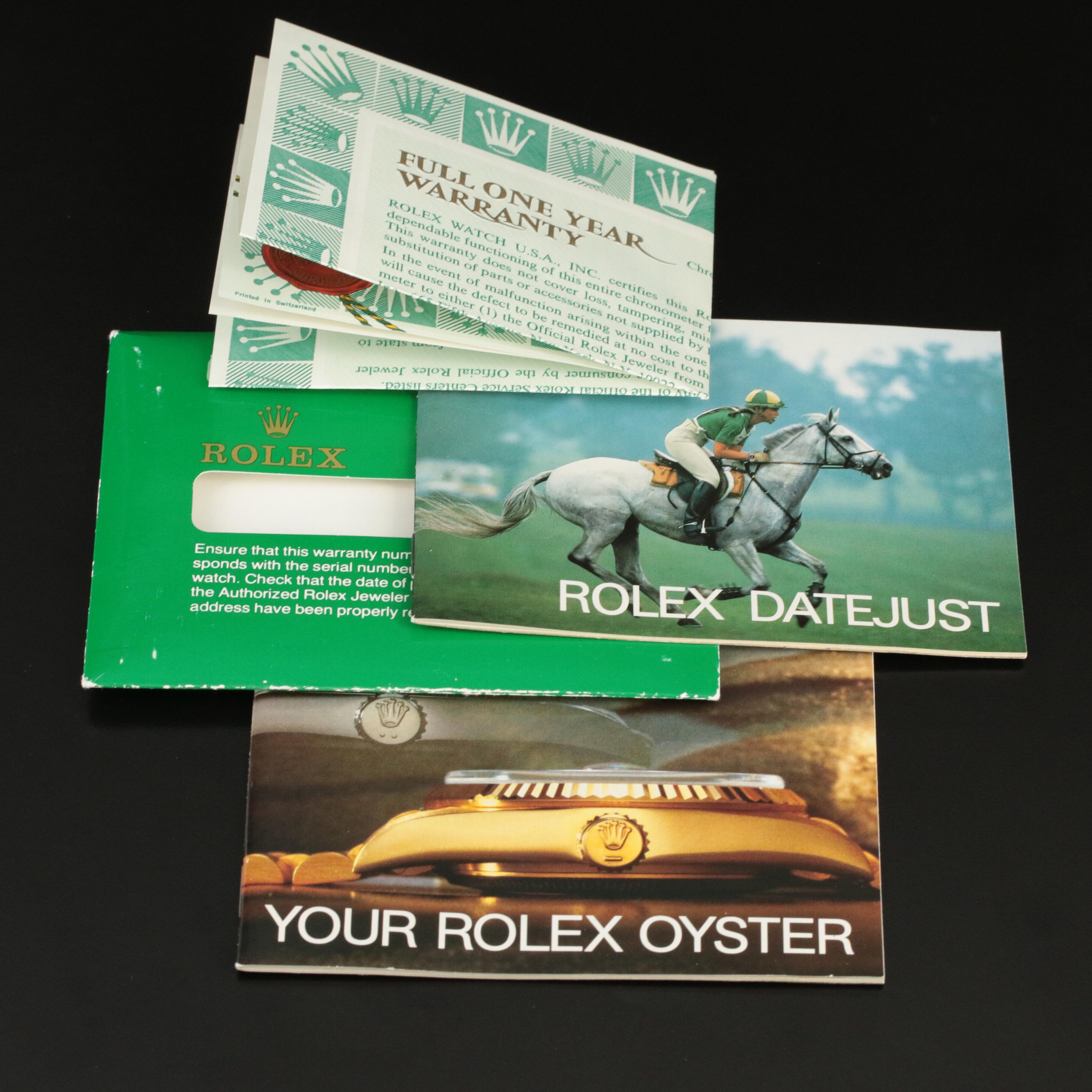 1987 - 88 Rolex Custom Diamond Dial and Bezel Datejust President Watch