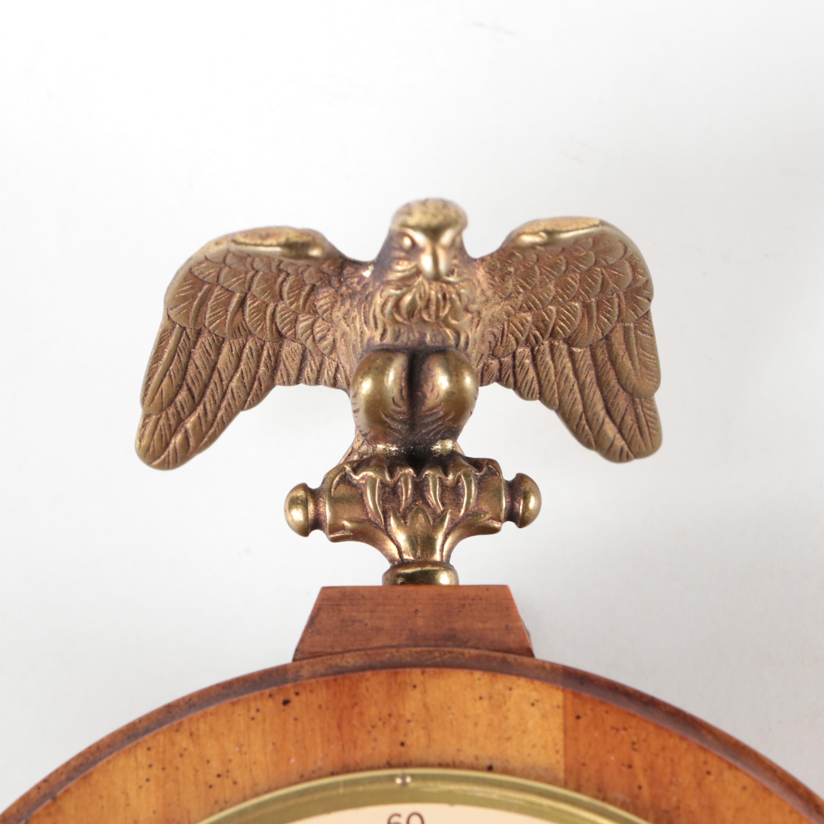 Trend Clocks Hardwood Federal Style Banjo Clock