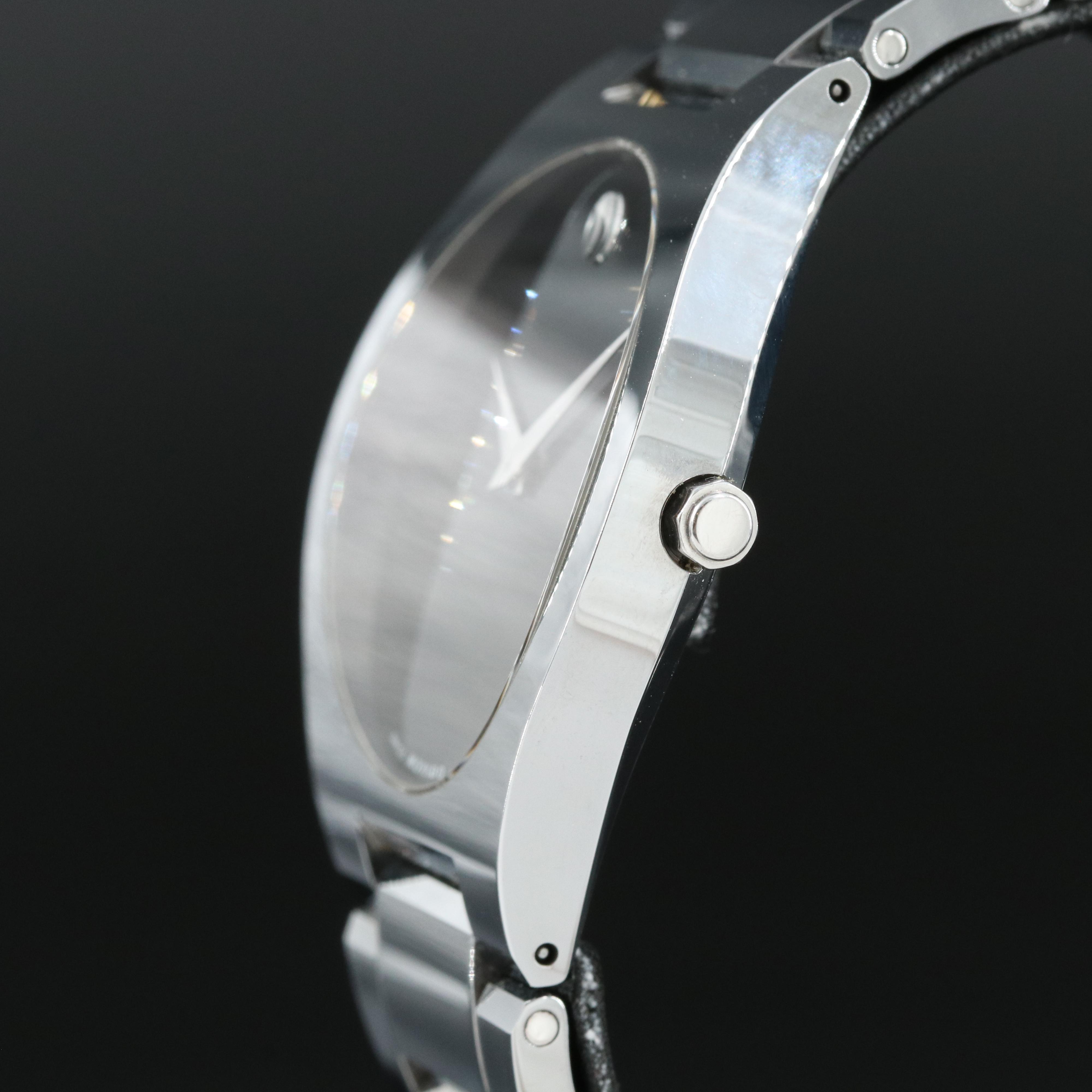 Movado Fiero Tungsten Carbide Swiss-Made Quartz Watch