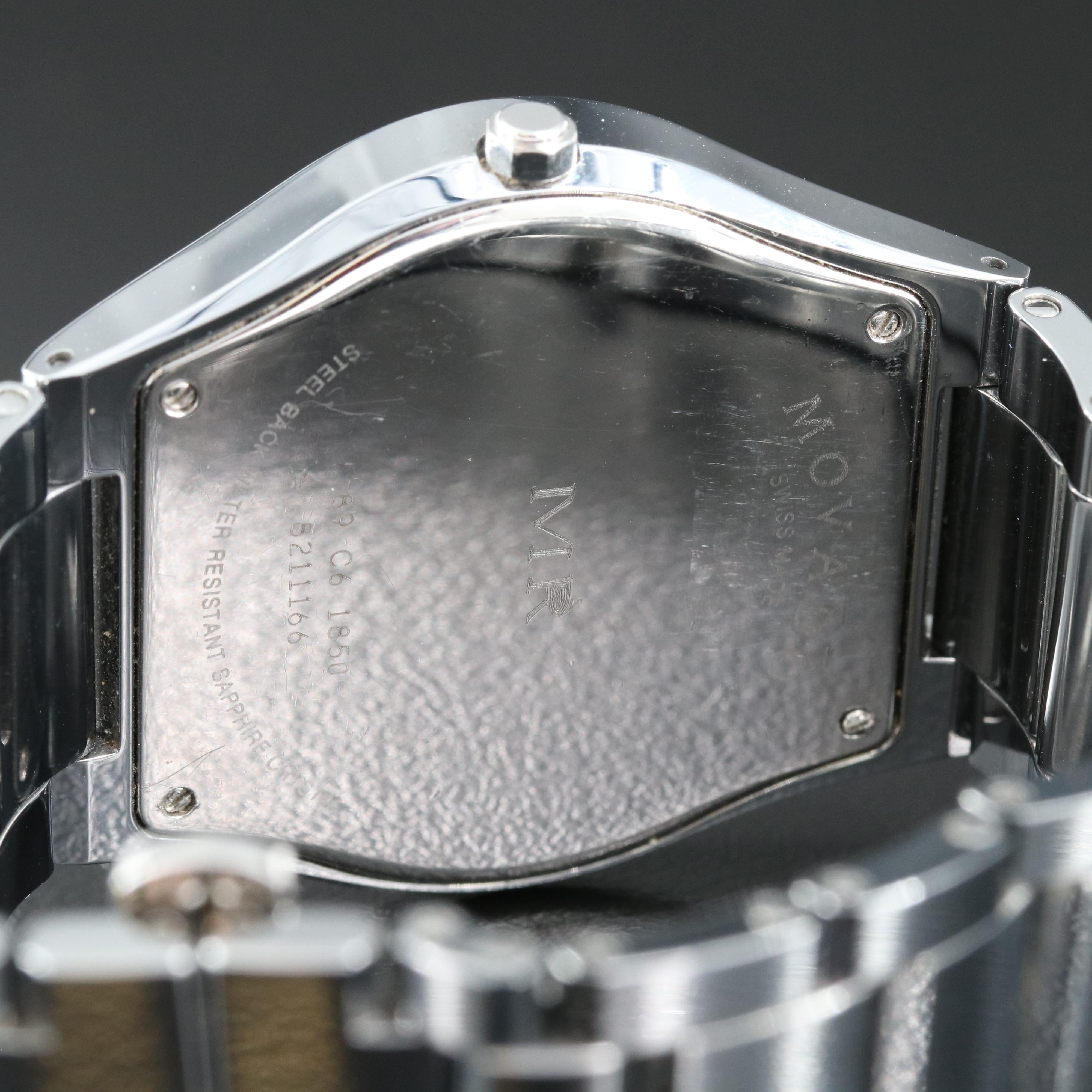 Movado Fiero Tungsten Carbide Swiss-Made Quartz Watch