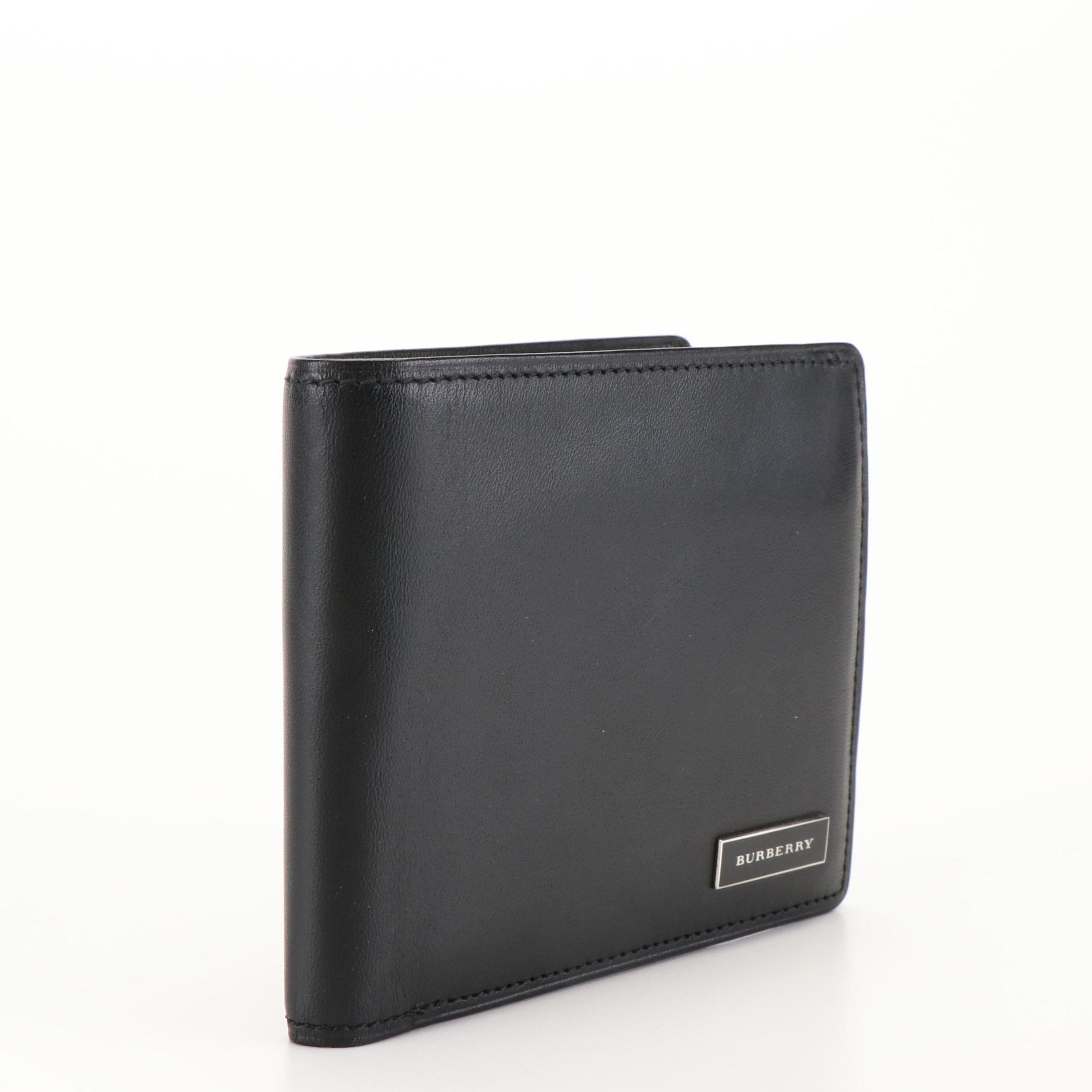 Burberry Bifold Wallet in Black Leather