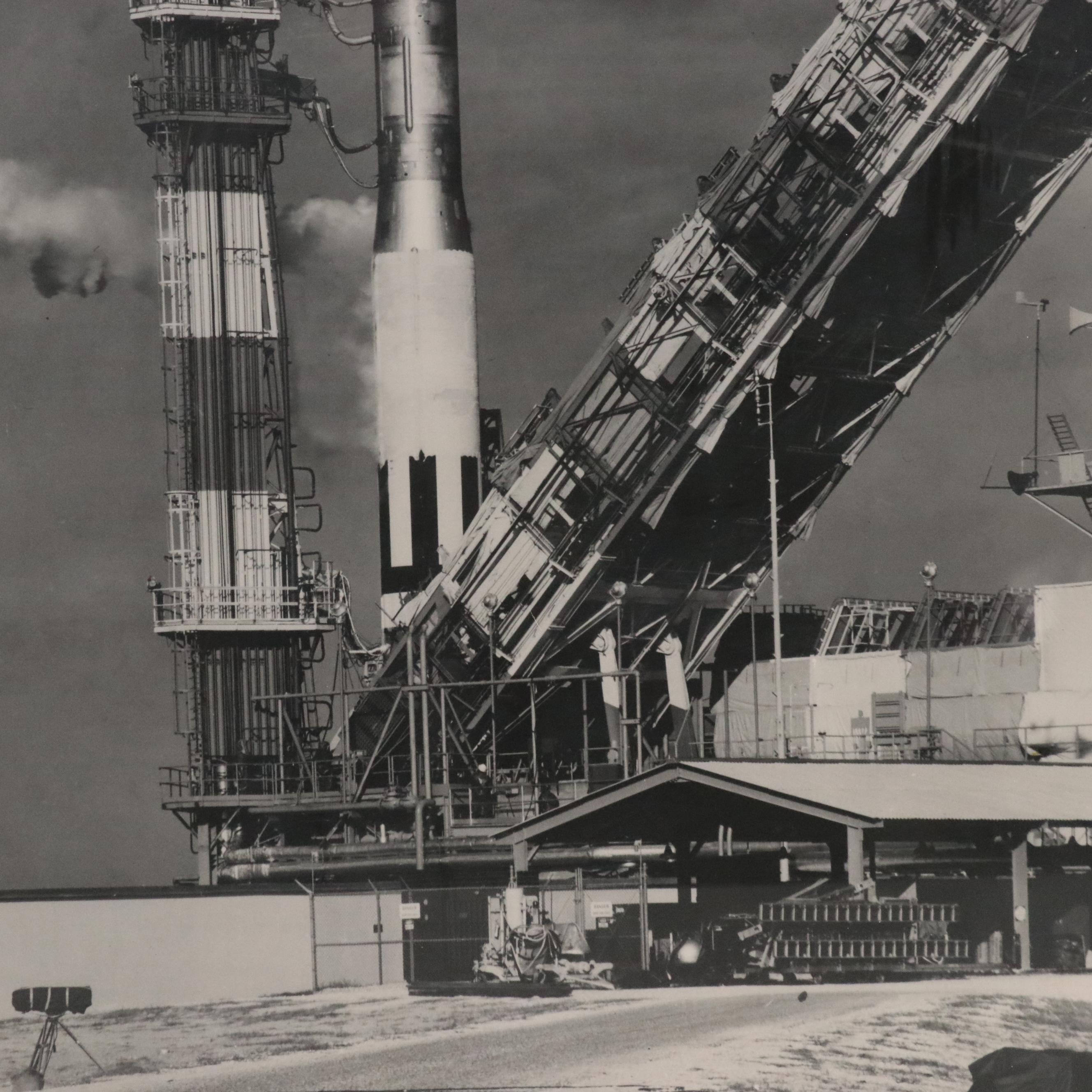 Pre-Launch of Titan 1 Missile Photograph, 1959