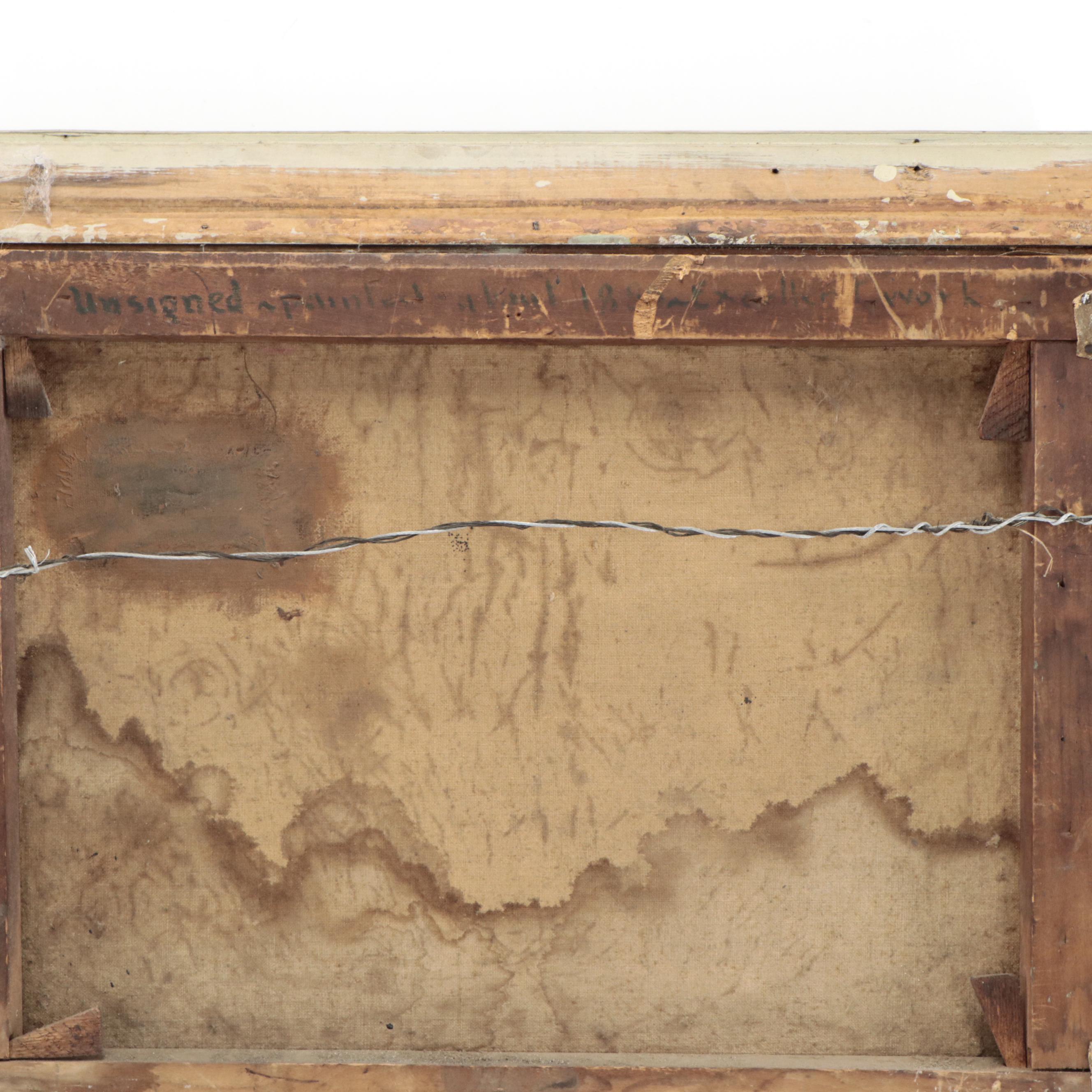 Victorian Still Life Oil Painting of Roses, Late 19th Century