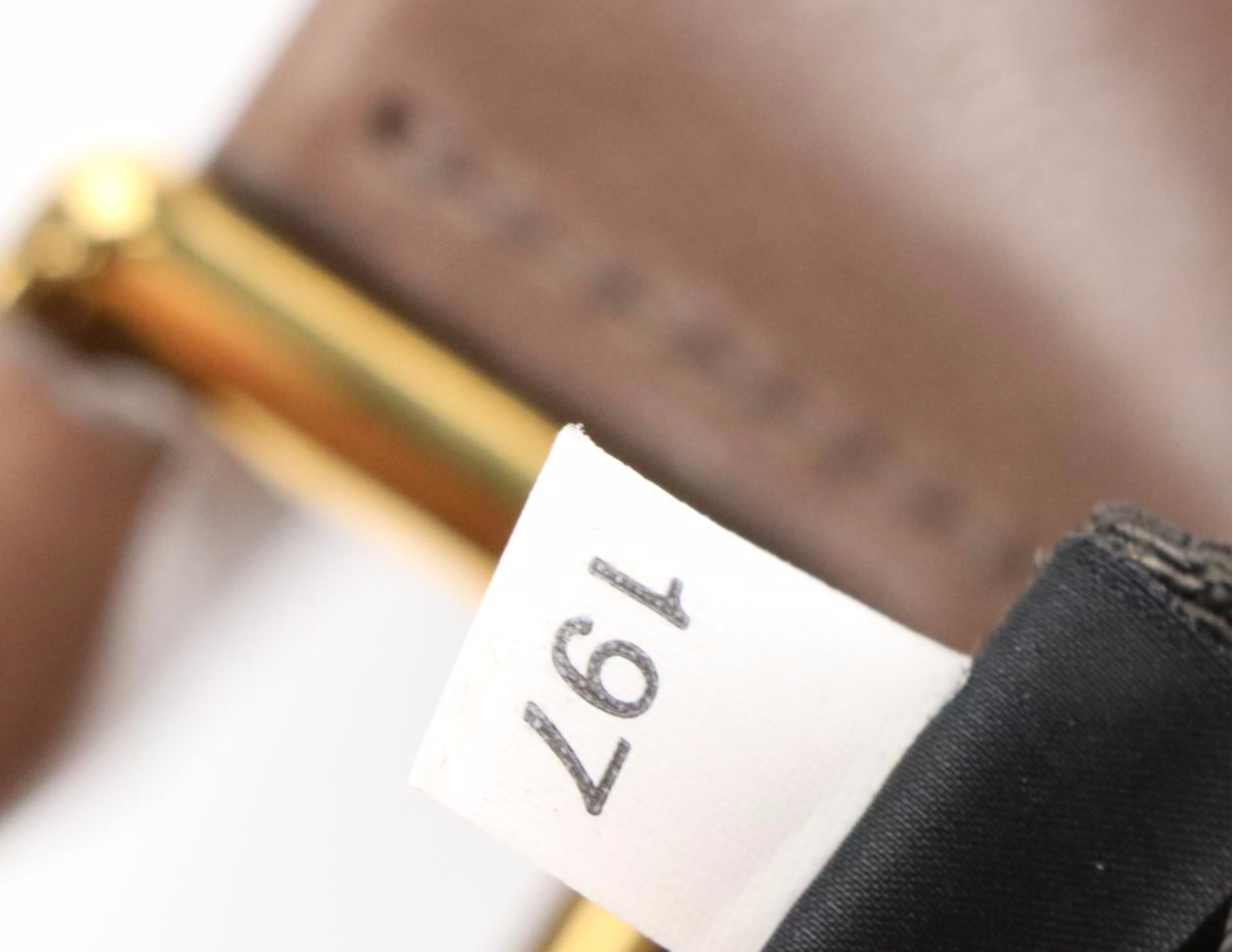 Prada Taupe Glace Calf Leather Two-Way Satchel Bag