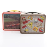 Ohio Art Co. with Other Travel and Railroad Lunchboxes, Mid to Late 20th Century