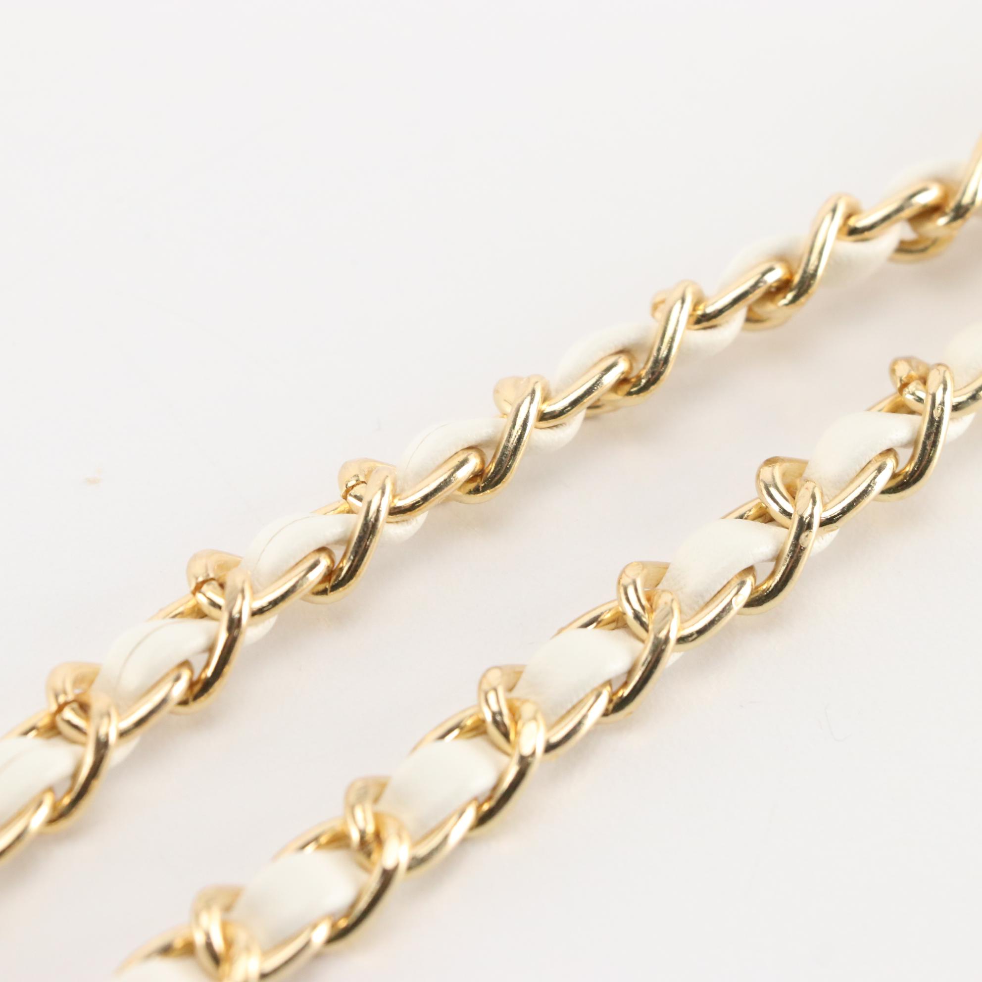 Chanel Coco Crush Promotional Phone Holder Wallet on Chain with Box