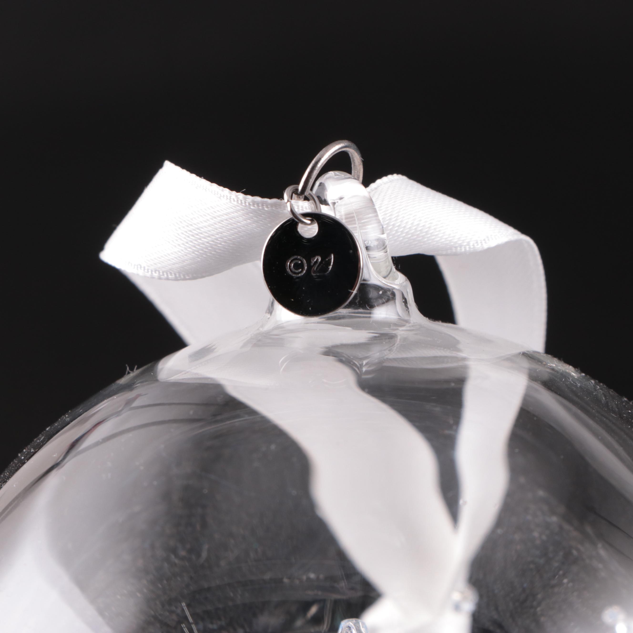 Swarovski Crystal Annual and Other Swarovski Blown Ornaments
