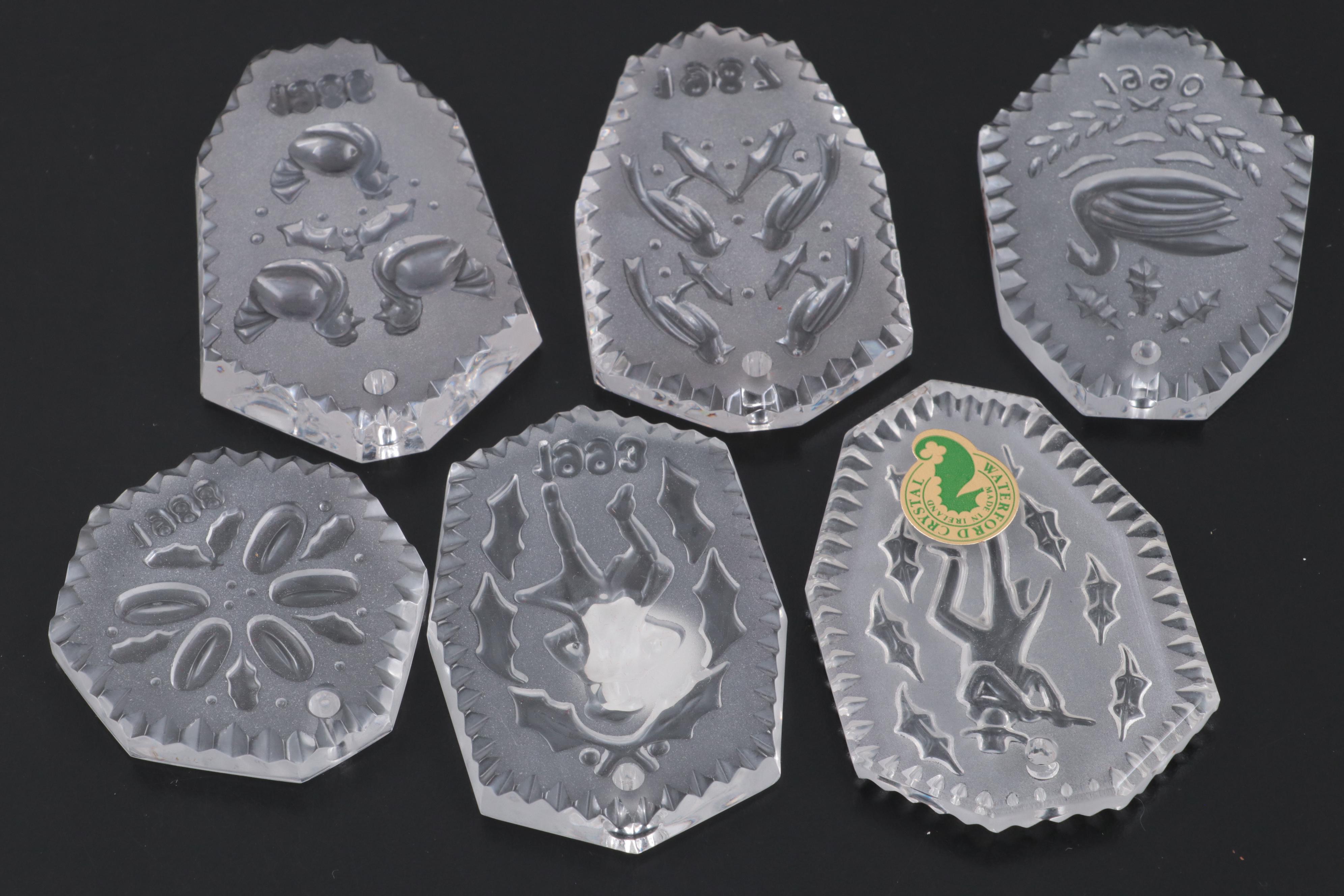 Waterford Crystal Annual Ornaments
