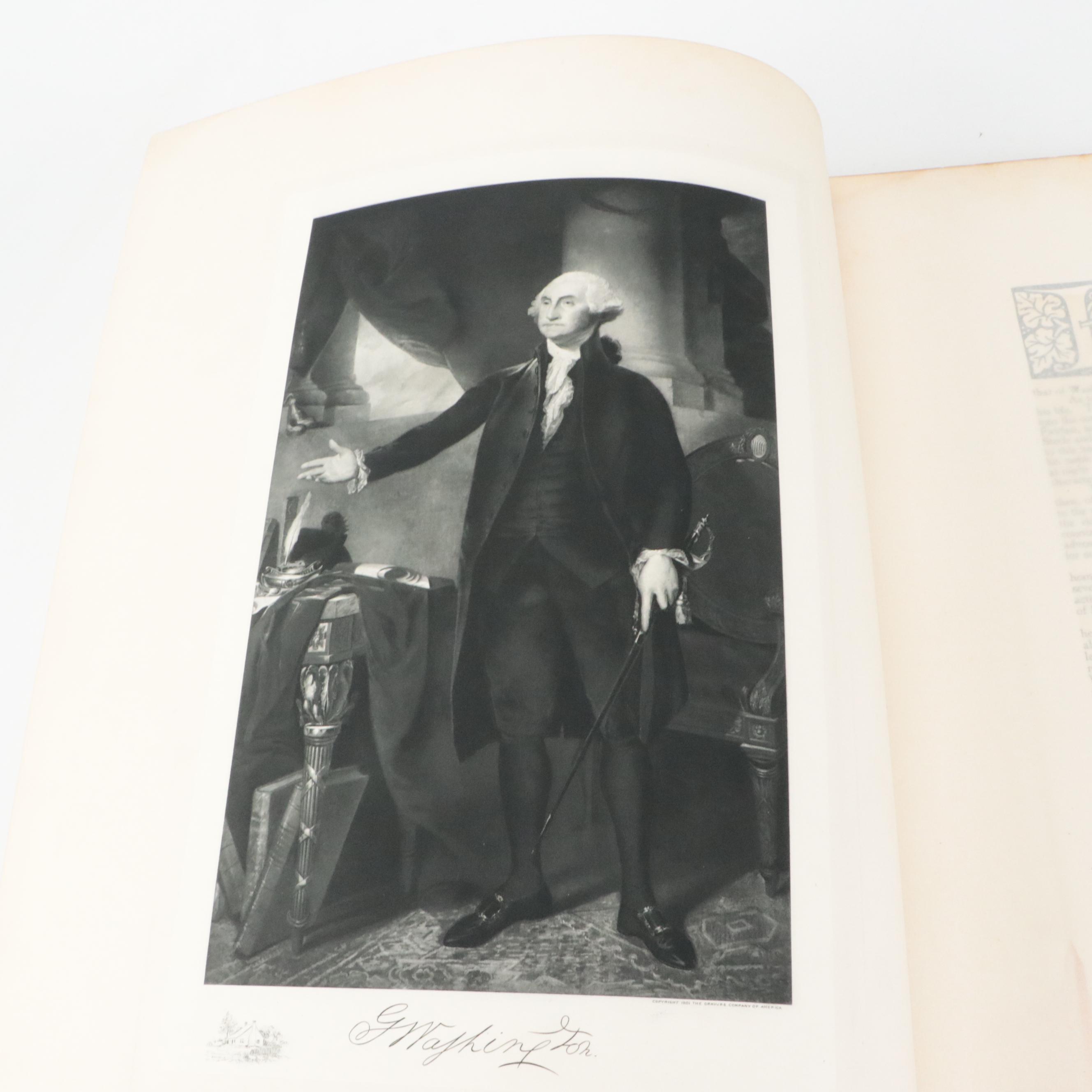 "The White House Gallery of Official Portraits of the Presidents" Folio, 1901