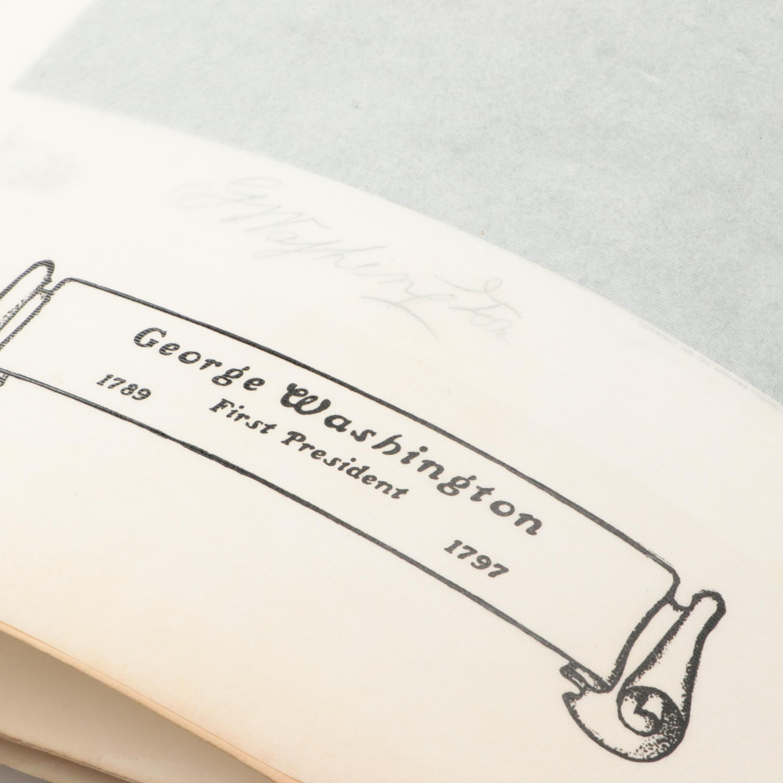 "The White House Gallery of Official Portraits of the Presidents" Folio, 1901