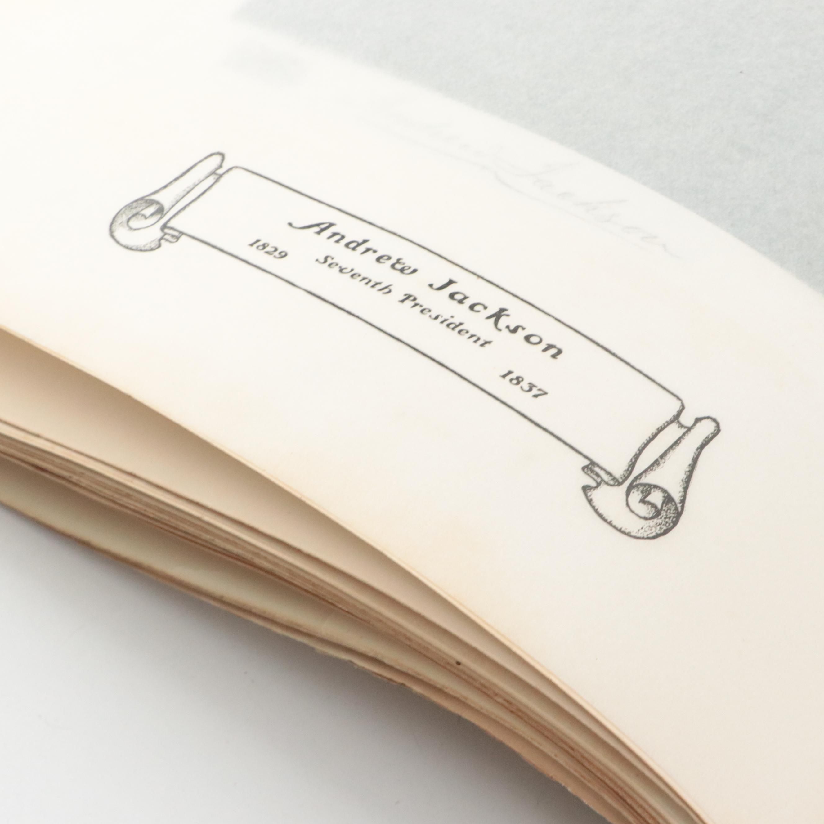 "The White House Gallery of Official Portraits of the Presidents" Folio, 1901