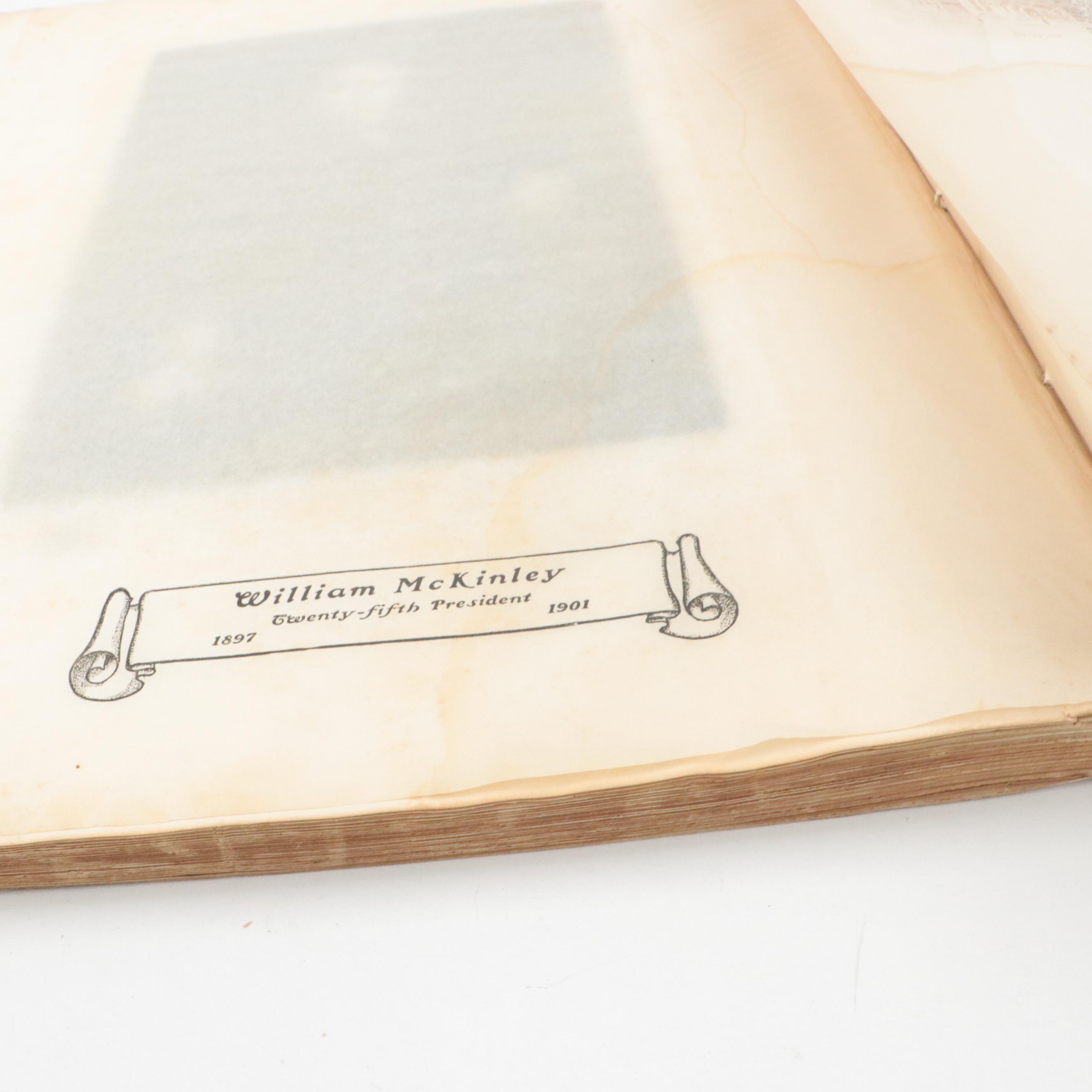 "The White House Gallery of Official Portraits of the Presidents" Folio, 1901