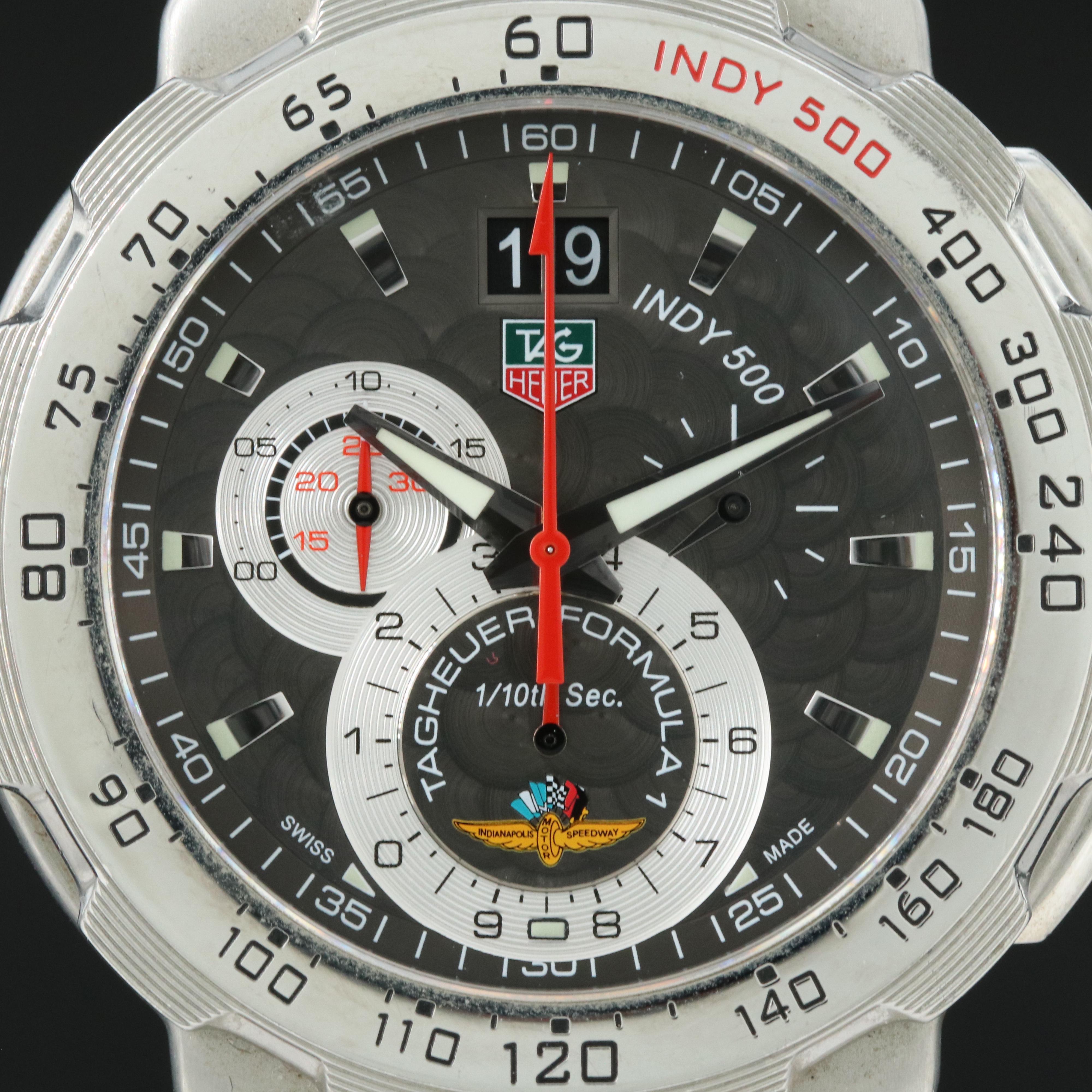TAG Heuer Formula 1 Indy 500 Chronograph 44MM Steel Quartz Watch