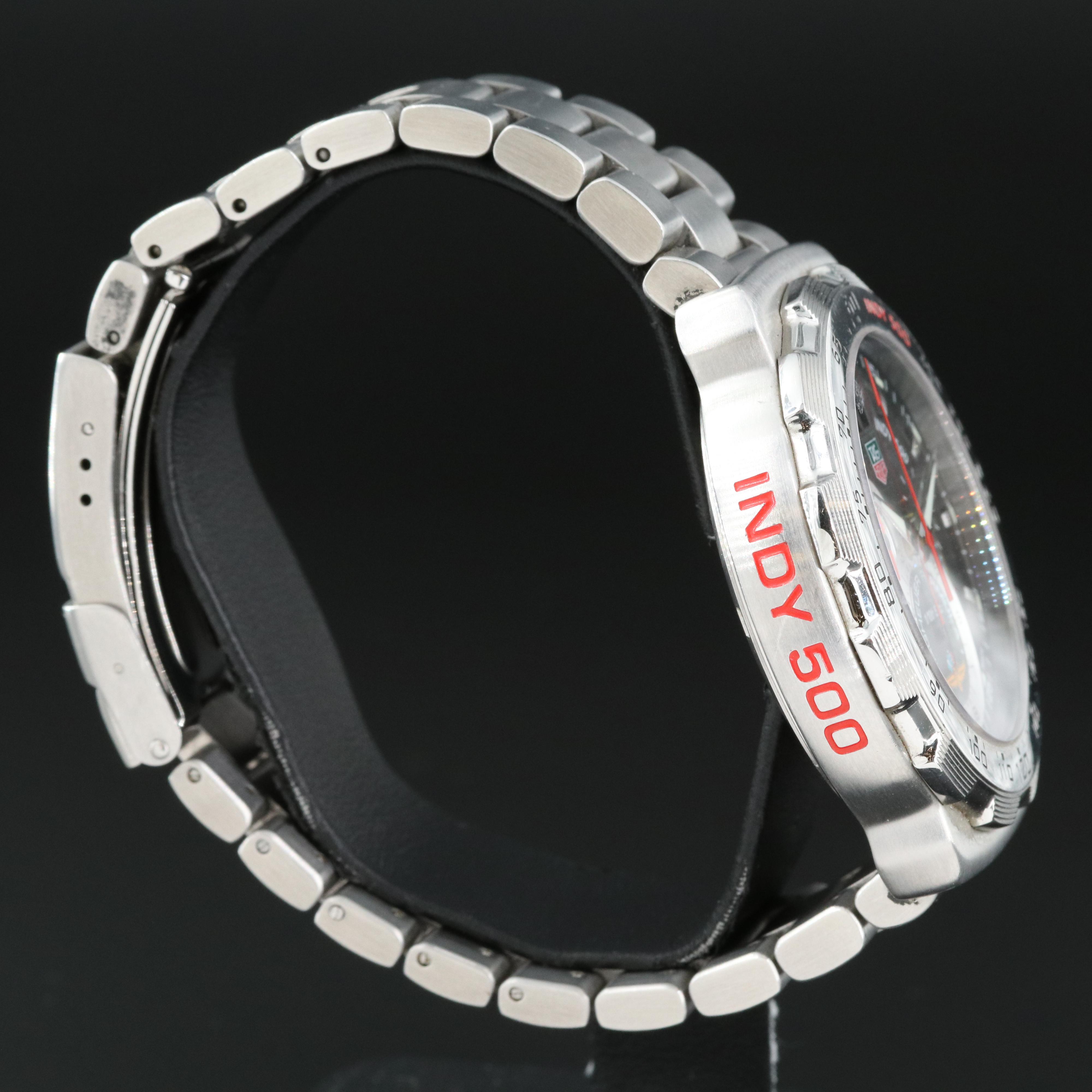 TAG Heuer Formula 1 Indy 500 Chronograph 44MM Steel Quartz Watch