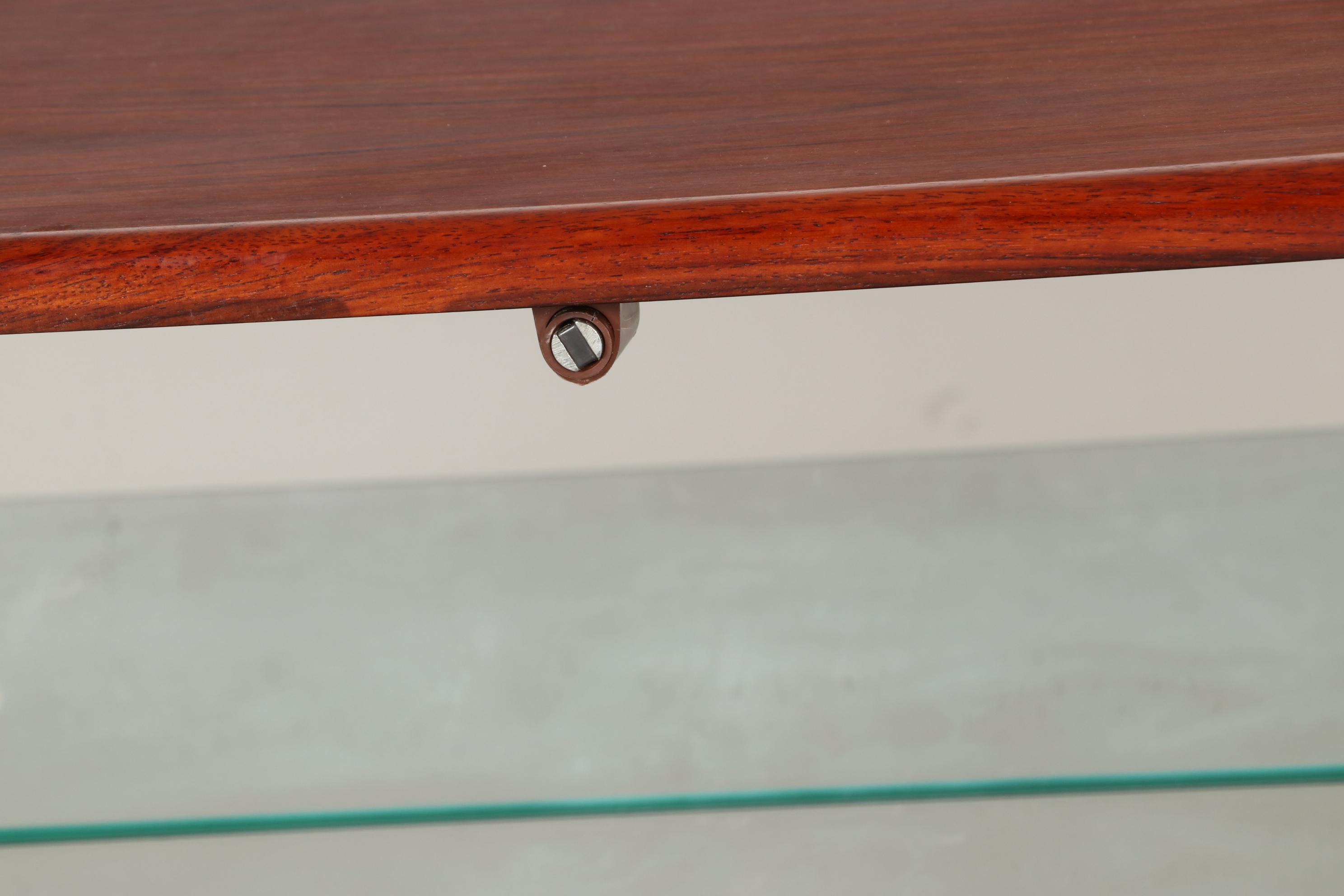 Mid Century Modern Rosewood Bar Cabinet, 1970s