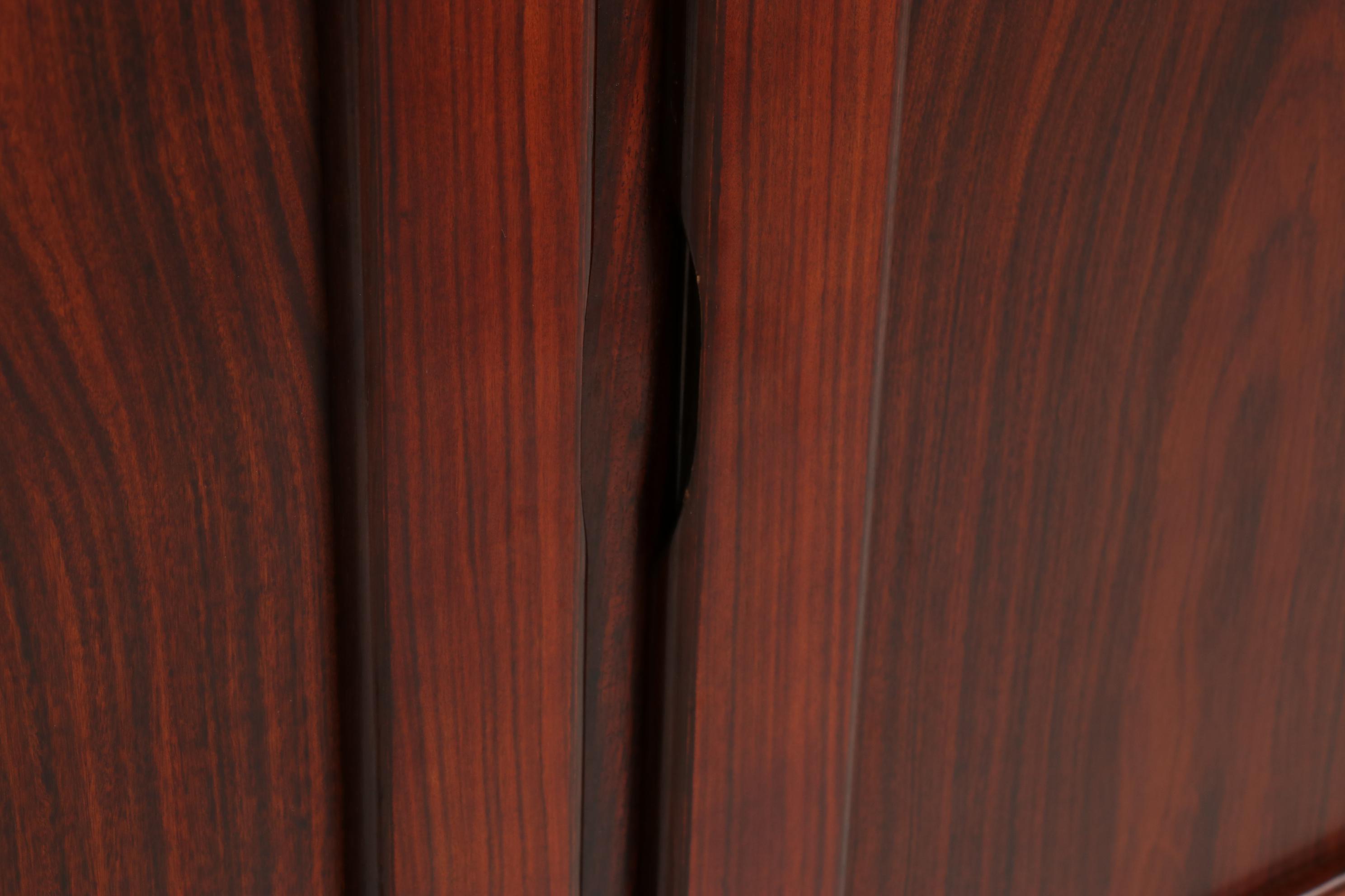 Mid Century Modern Rosewood Bar Cabinet, 1970s