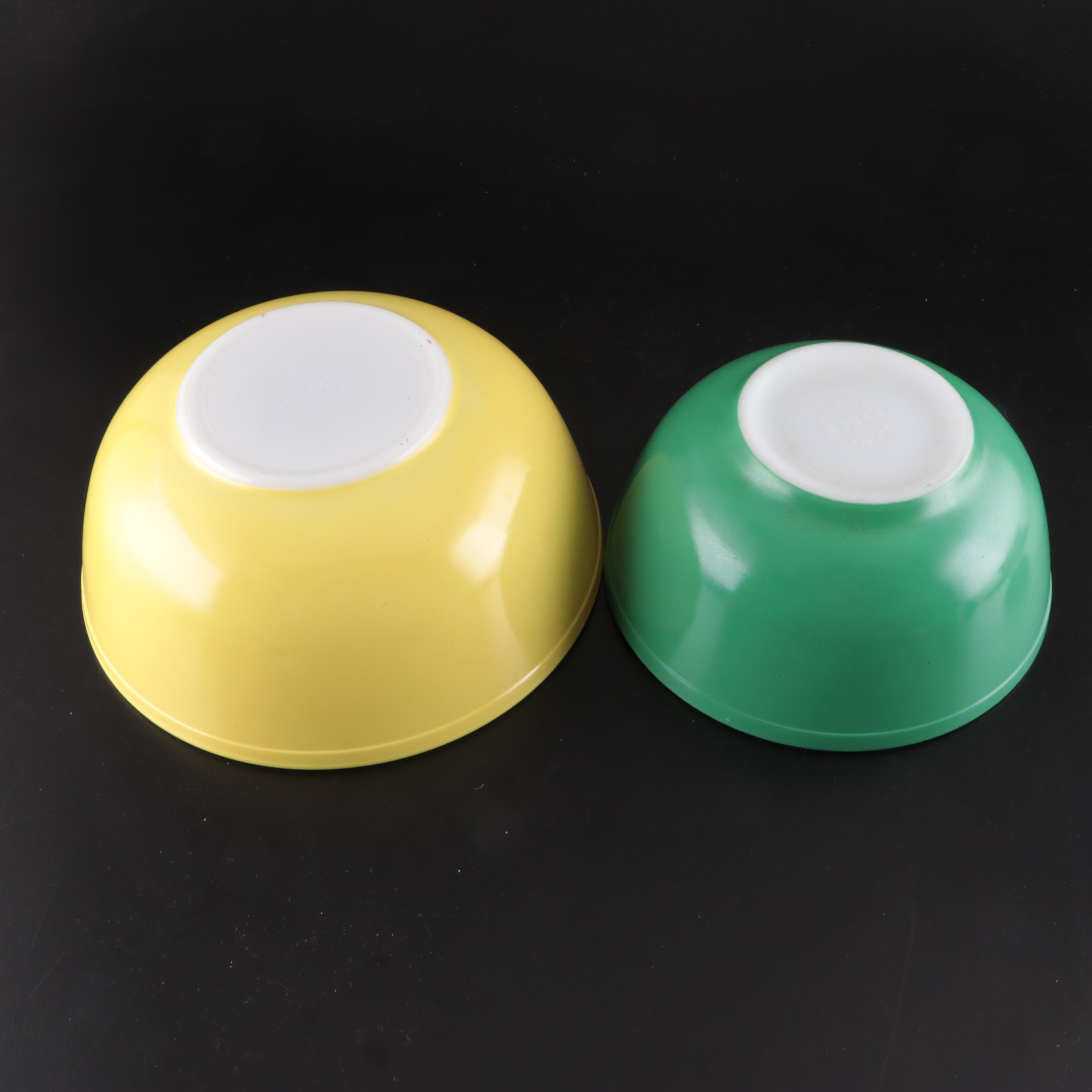 Pyrex Primary Colors Nesting Bowls and Other Casserole Dishes and Bowls